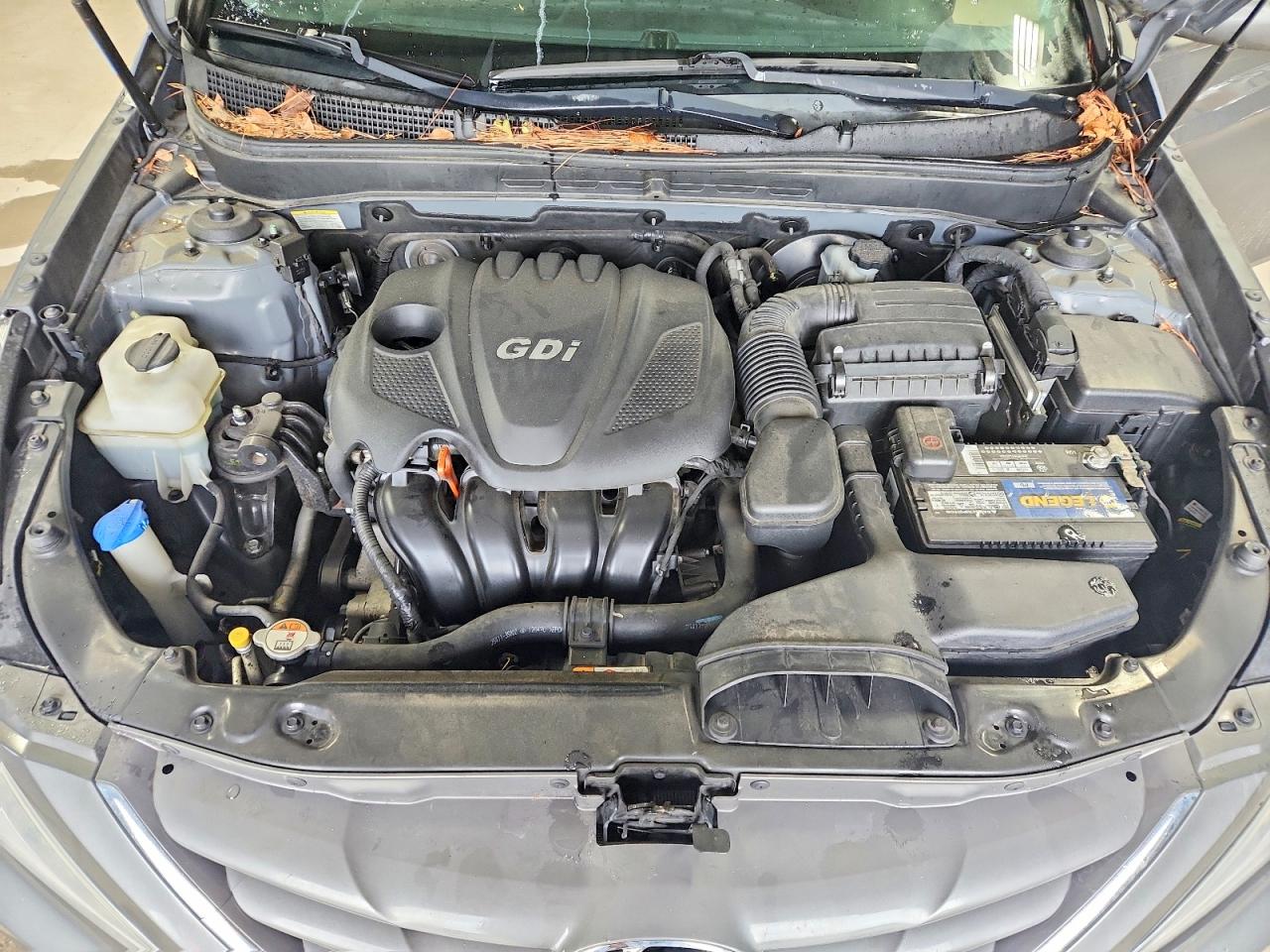 2013 Hyundai Sonata Gls Серый vin: 5NPEB4AC3DH546722