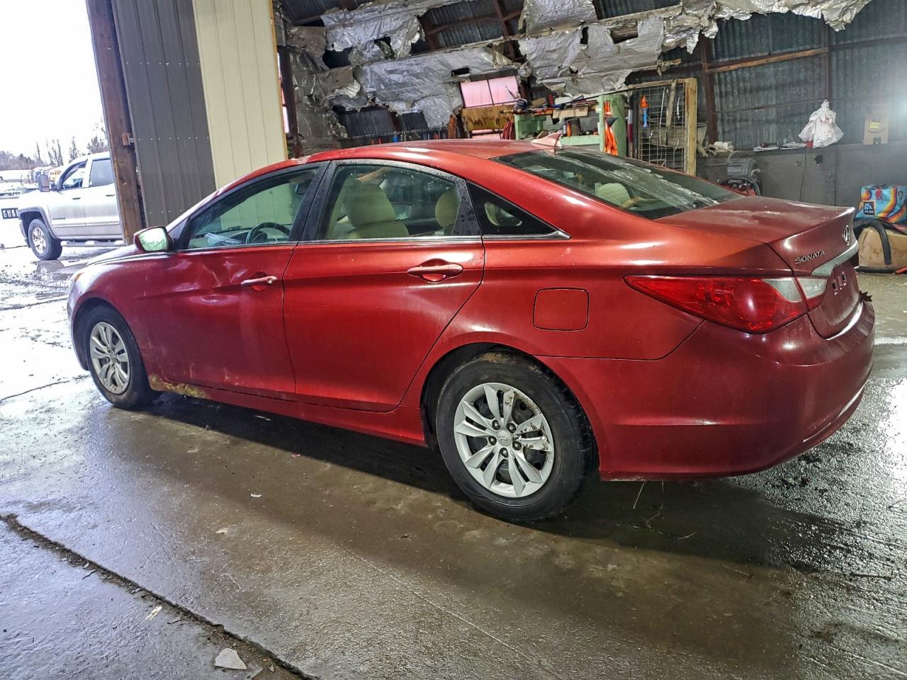 2013 Hyundai Sonata Gls Maroon vin: 5NPEB4AC3DH551161