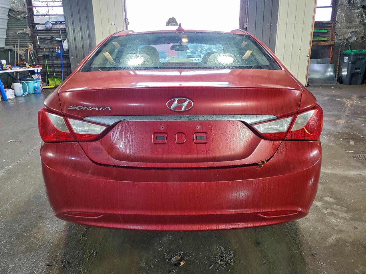 2013 Hyundai Sonata Gls Maroon vin: 5NPEB4AC3DH551161