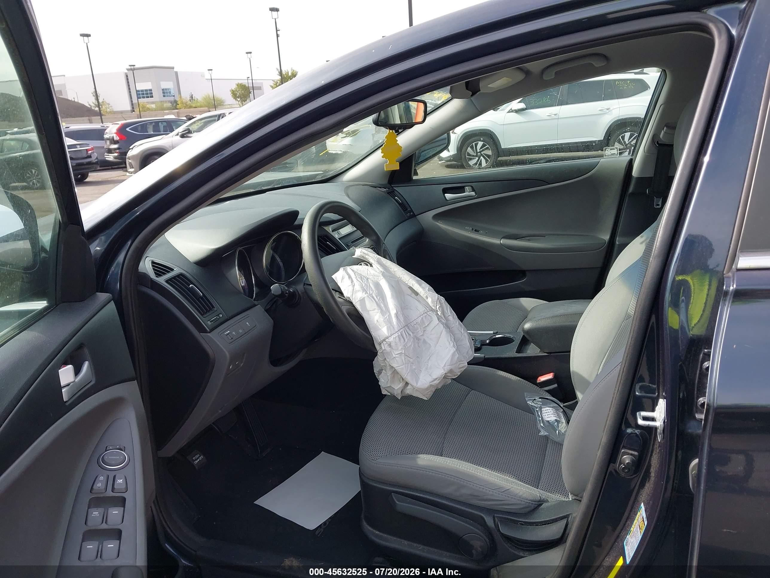 2013 Hyundai Sonata Gls Серый vin: 5NPEB4AC3DH564587