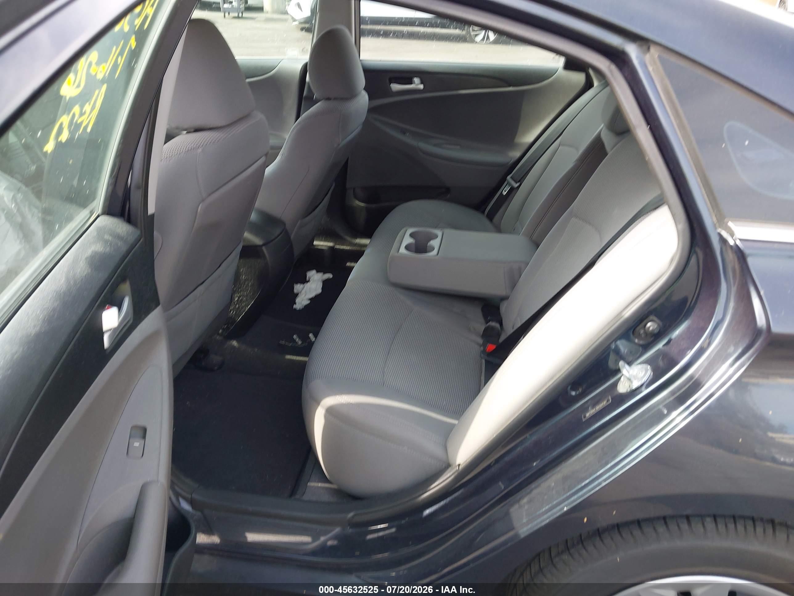 2013 Hyundai Sonata Gls Серый vin: 5NPEB4AC3DH564587