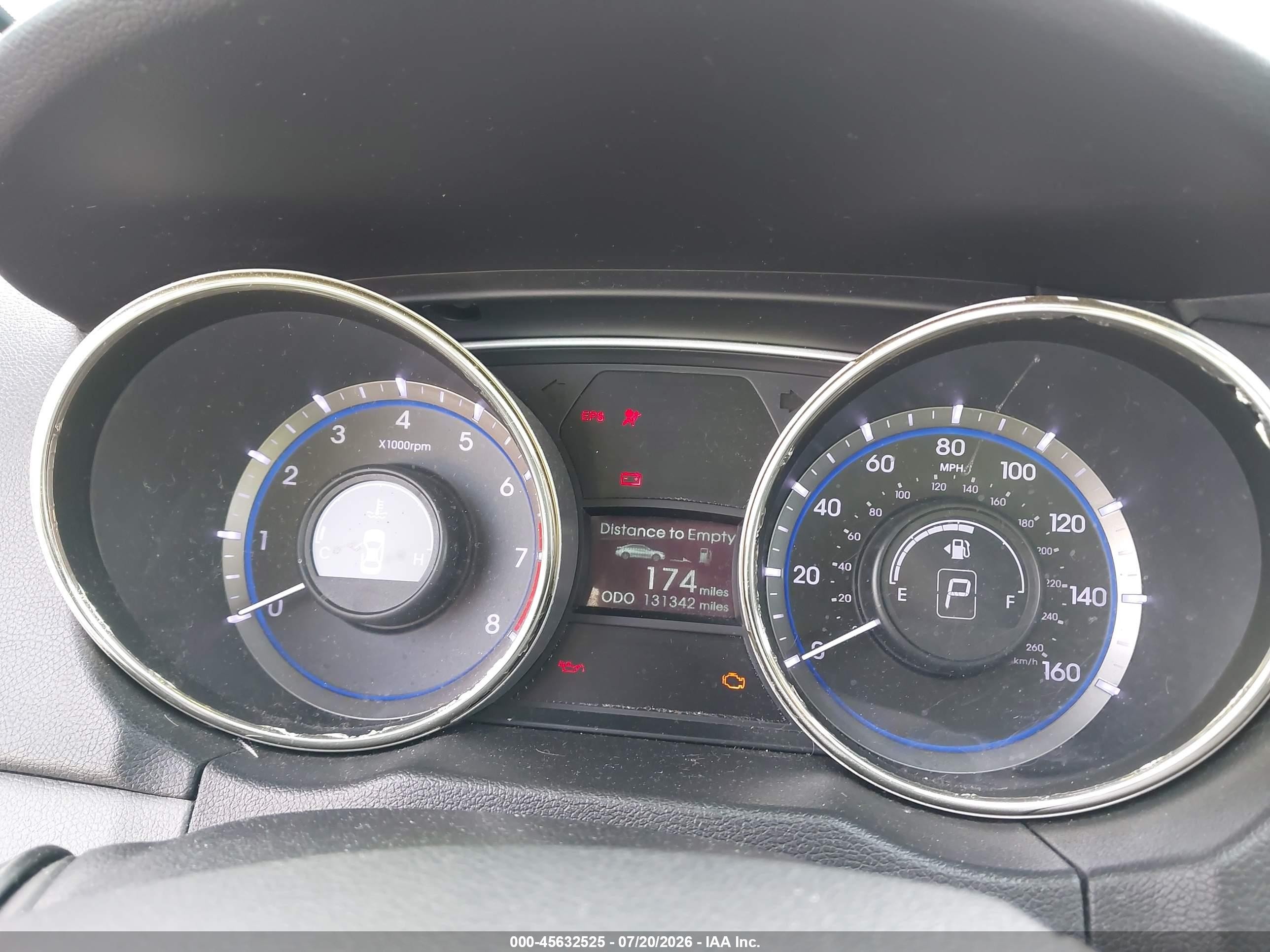 2013 Hyundai Sonata Gls Серый vin: 5NPEB4AC3DH564587