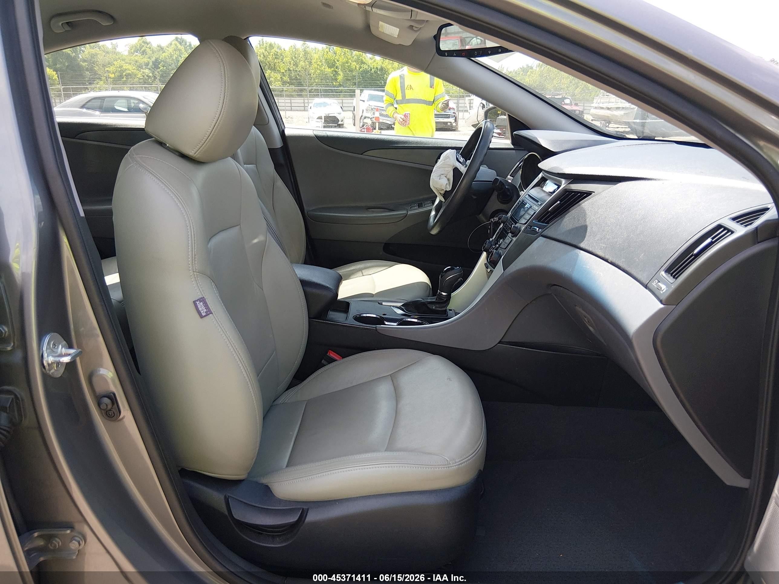 2013 Hyundai Sonata Gls Gray vin: 5NPEB4AC3DH570065