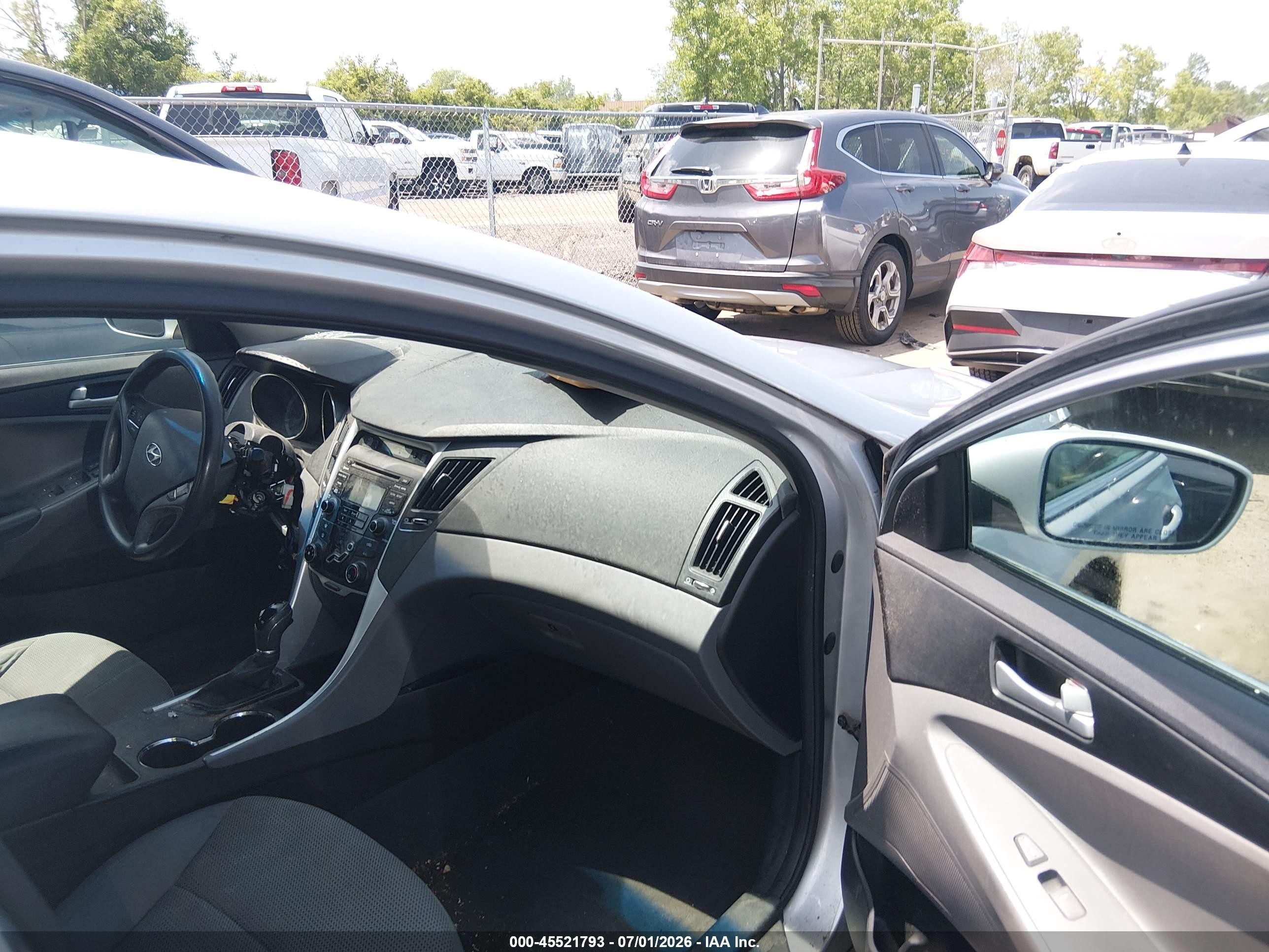 2013 Hyundai Sonata Gls Серебряный vin: 5NPEB4AC3DH572608