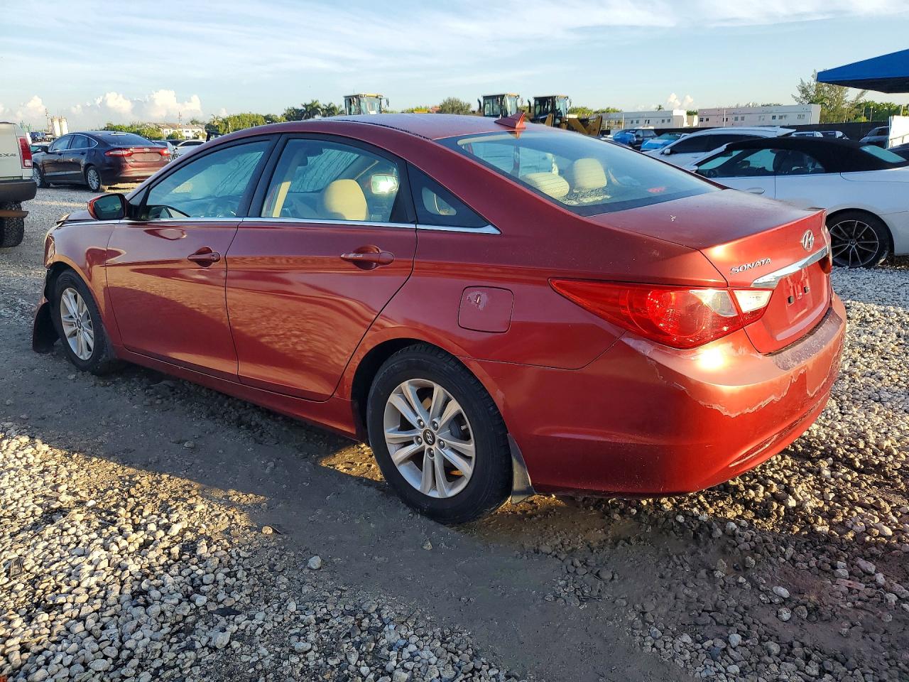 2013 Hyundai Sonata Gls Red vin: 5NPEB4AC3DH583673