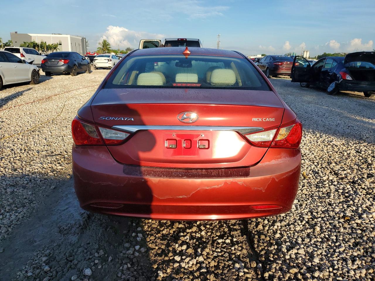 2013 Hyundai Sonata Gls Red vin: 5NPEB4AC3DH583673