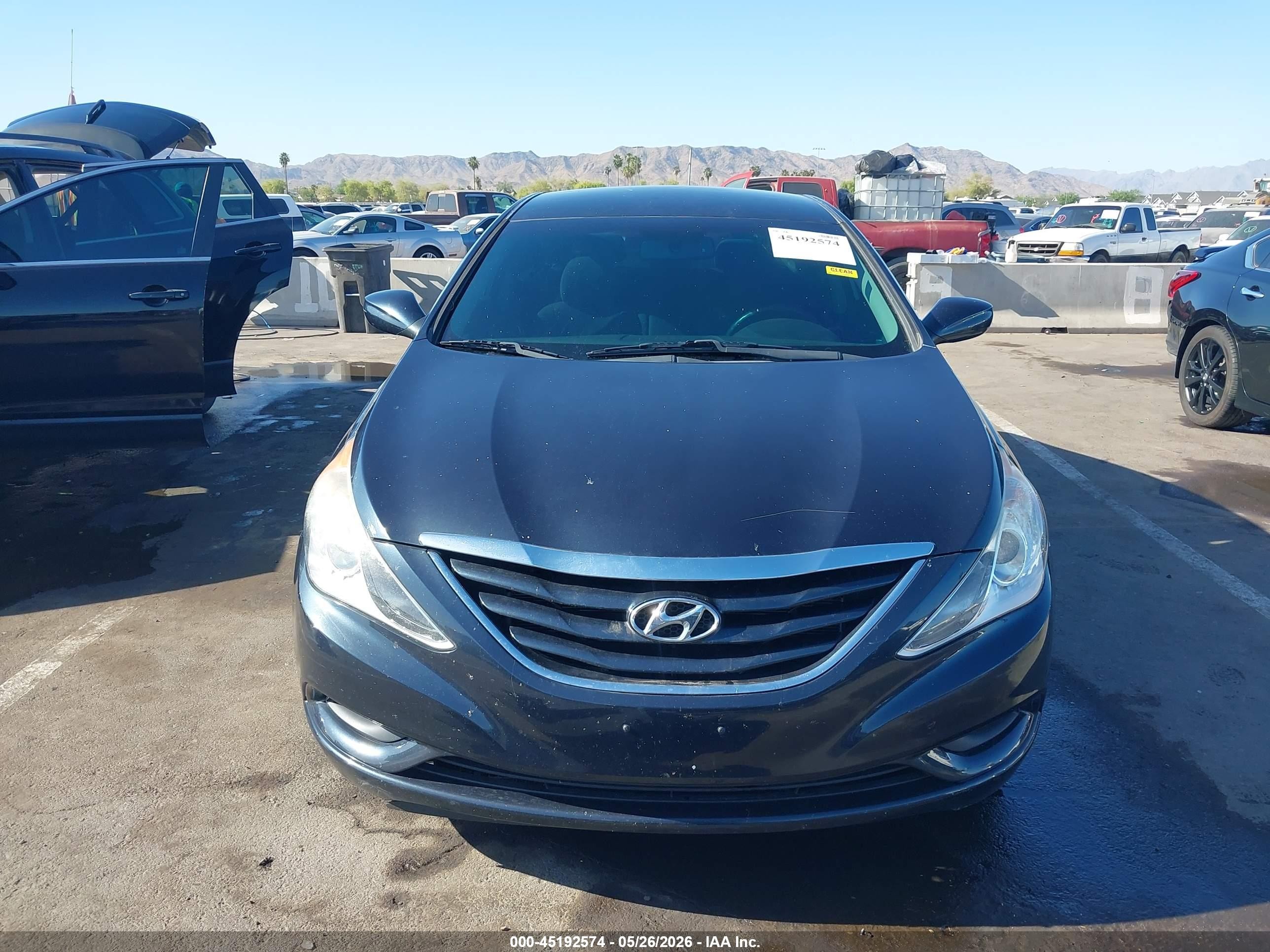 2013 Hyundai Sonata Gls Navy vin: 5NPEB4AC3DH598819