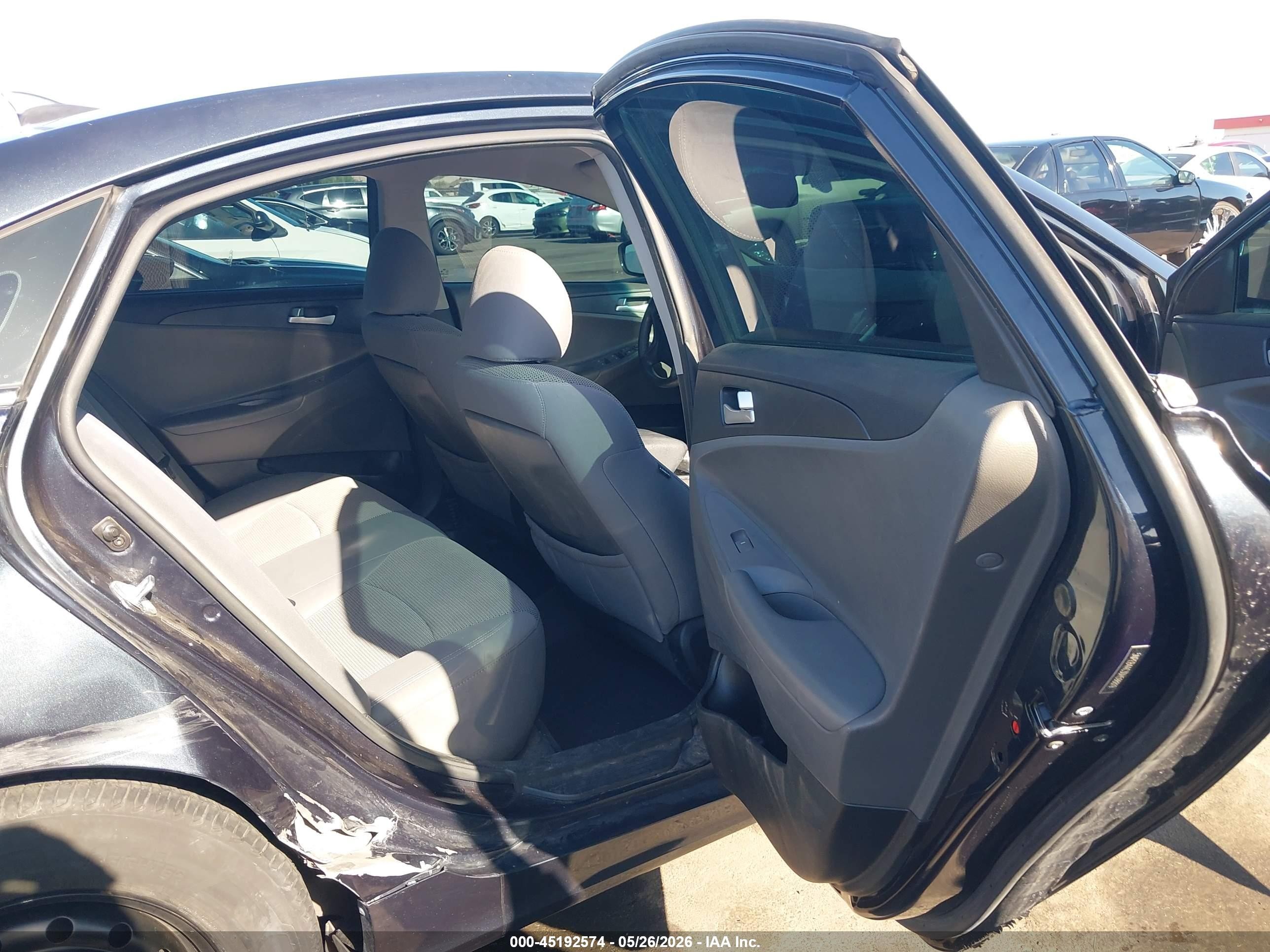 2013 Hyundai Sonata Gls Navy vin: 5NPEB4AC3DH598819
