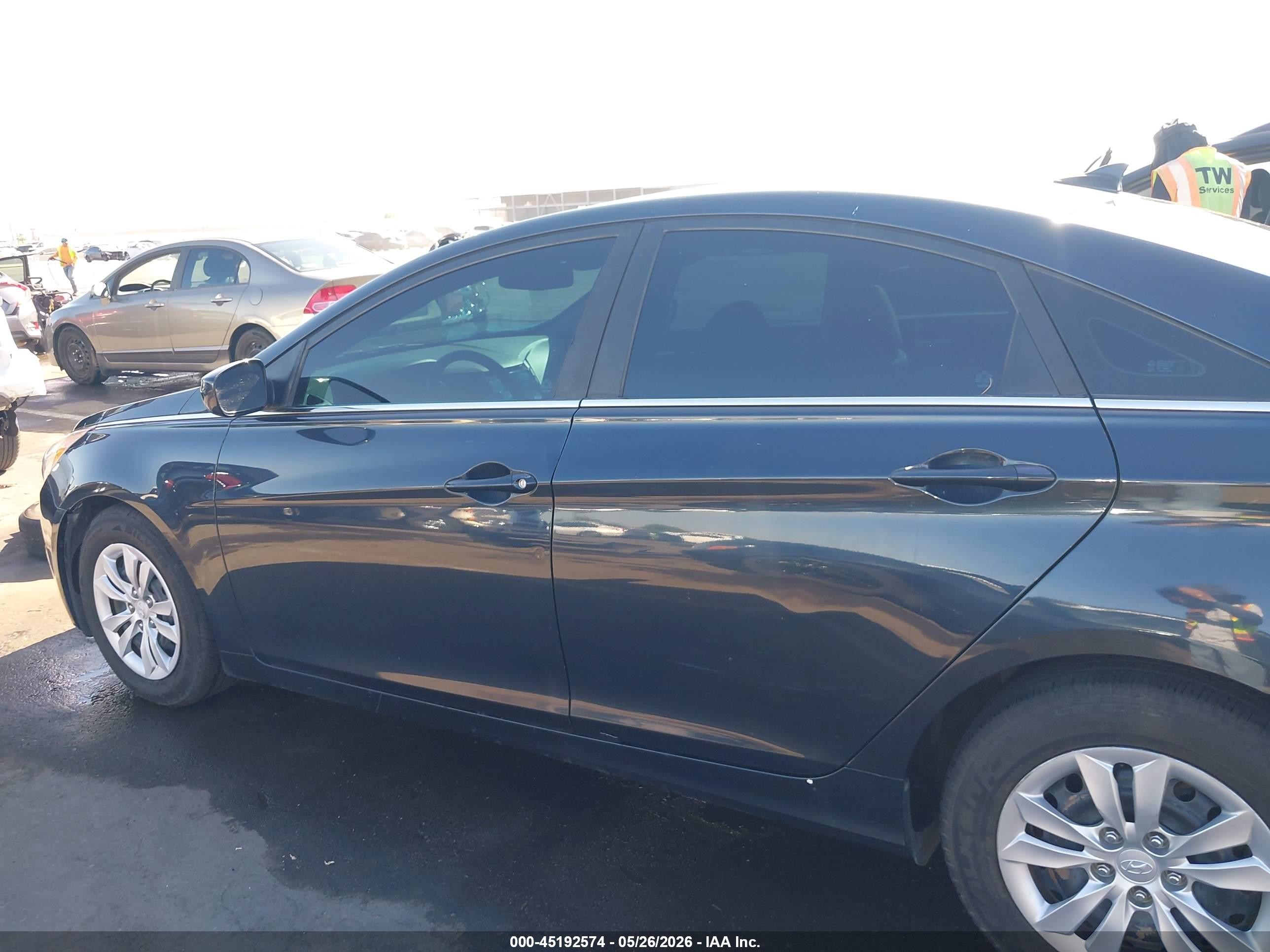 2013 Hyundai Sonata Gls Navy vin: 5NPEB4AC3DH598819