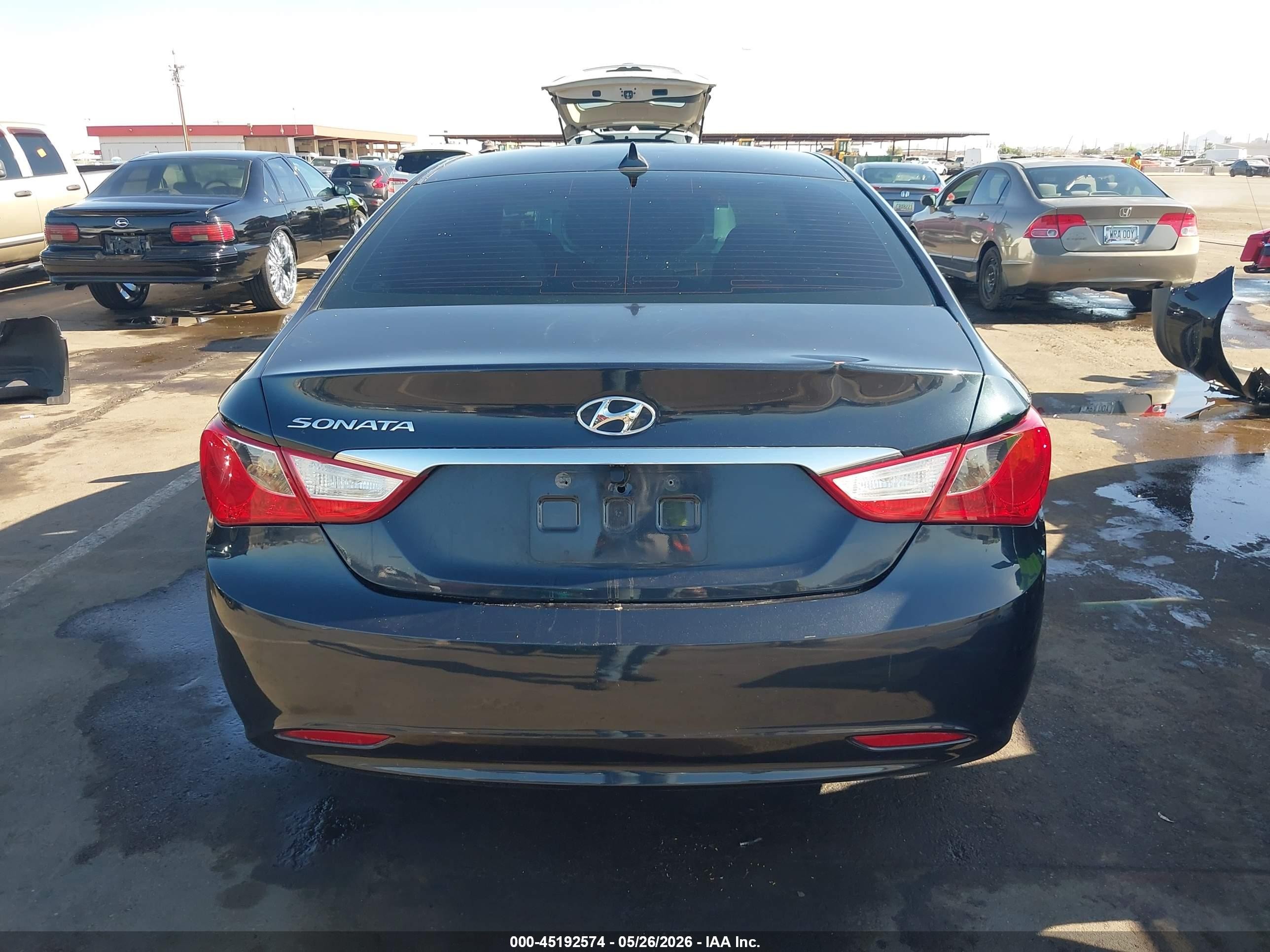 2013 Hyundai Sonata Gls Navy vin: 5NPEB4AC3DH598819