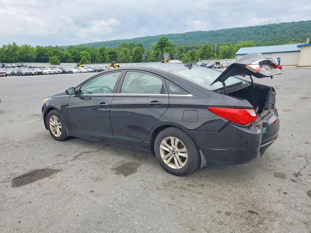 2013 Hyundai Sonata Gls Black vin: 5NPEB4AC3DH600911