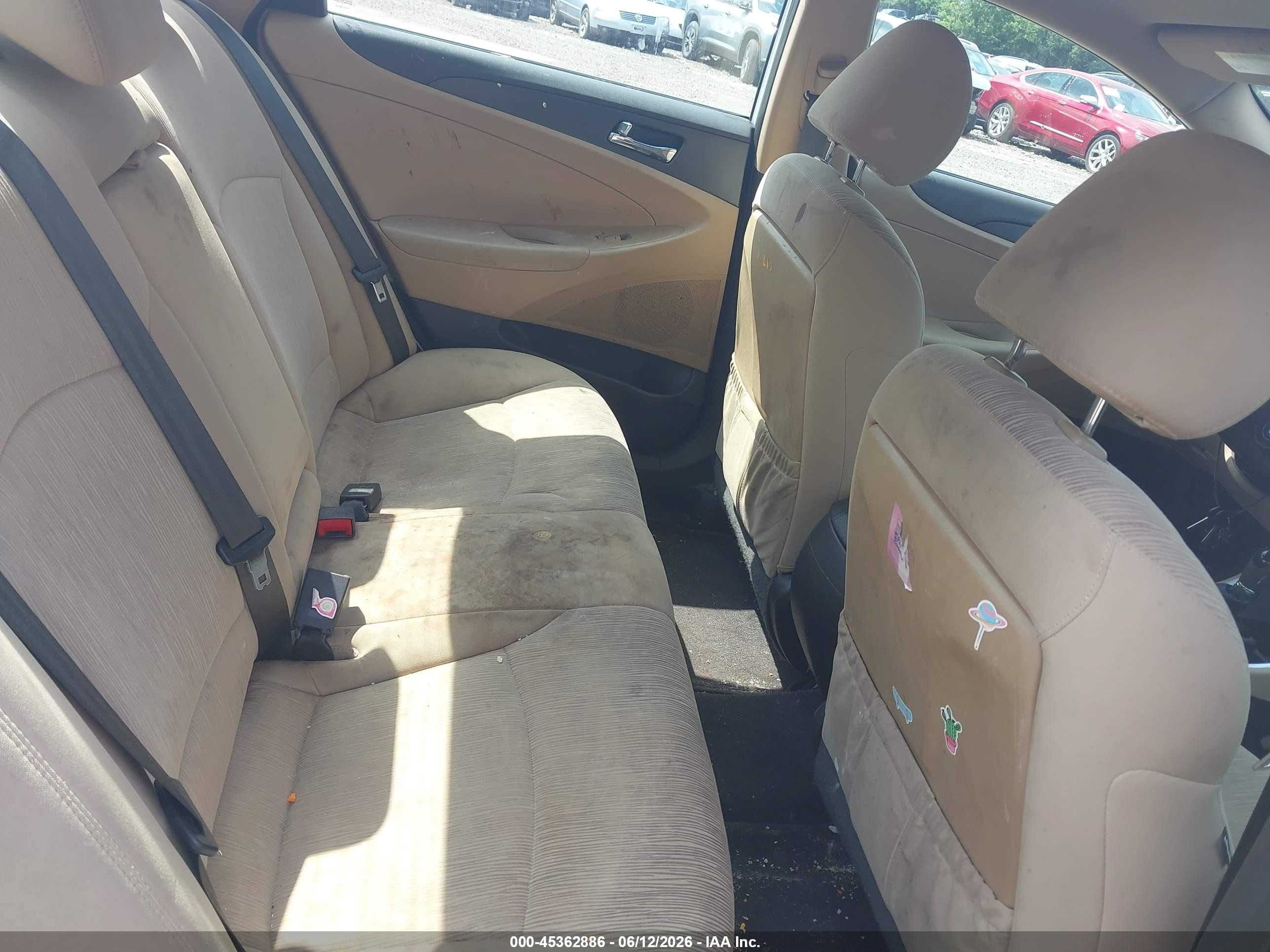 2013 Hyundai Sonata Gls White vin: 5NPEB4AC3DH635030