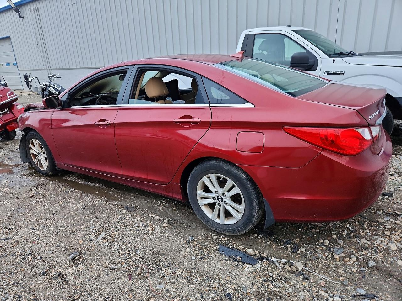 2013 Hyundai Sonata Gls Burgundy vin: 5NPEB4AC3DH639336
