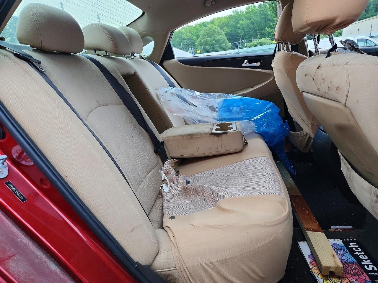 2013 Hyundai Sonata Gls Burgundy vin: 5NPEB4AC3DH639336
