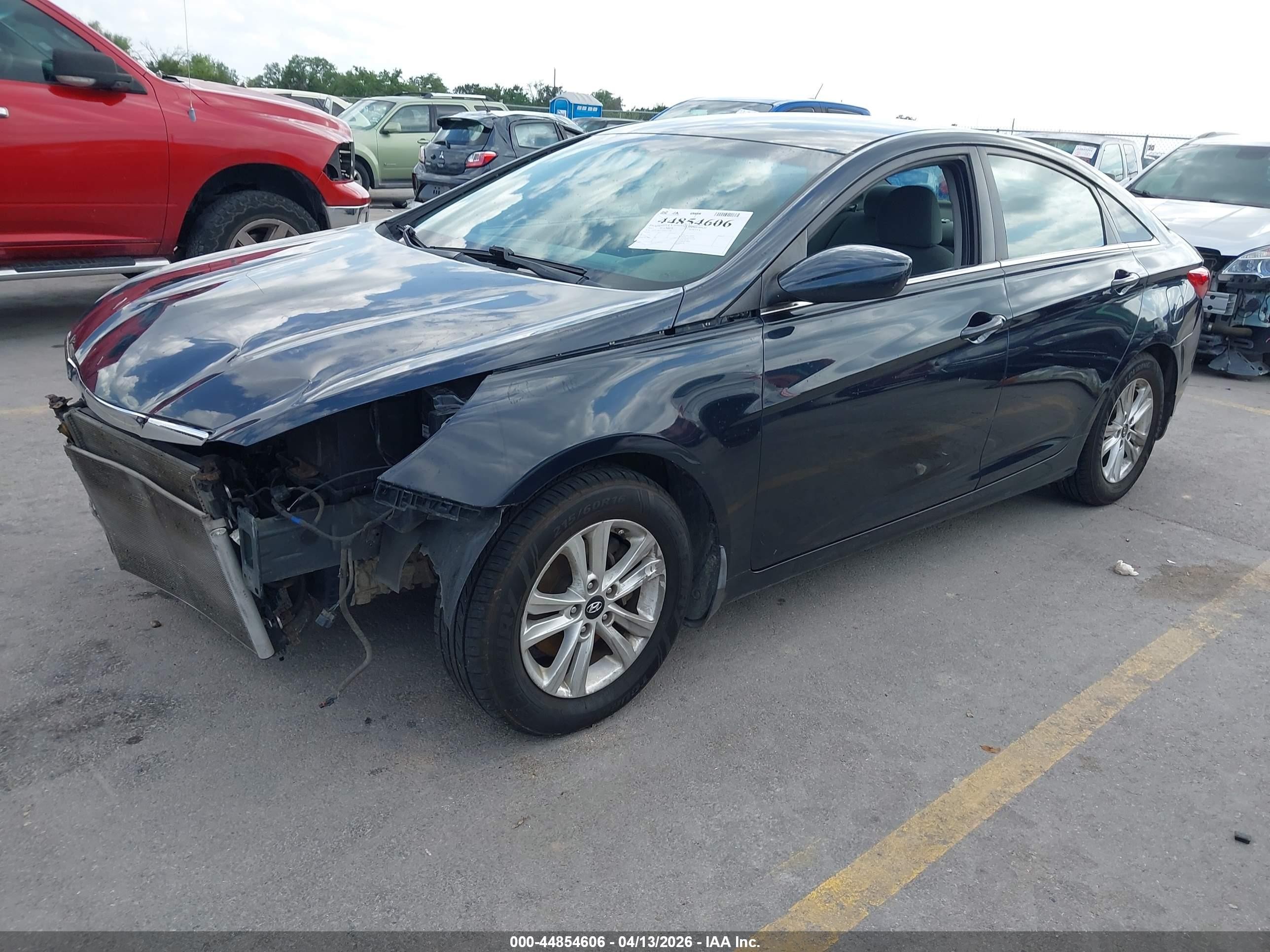 2013 Hyundai Sonata Gls Black vin: 5NPEB4AC3DH647288