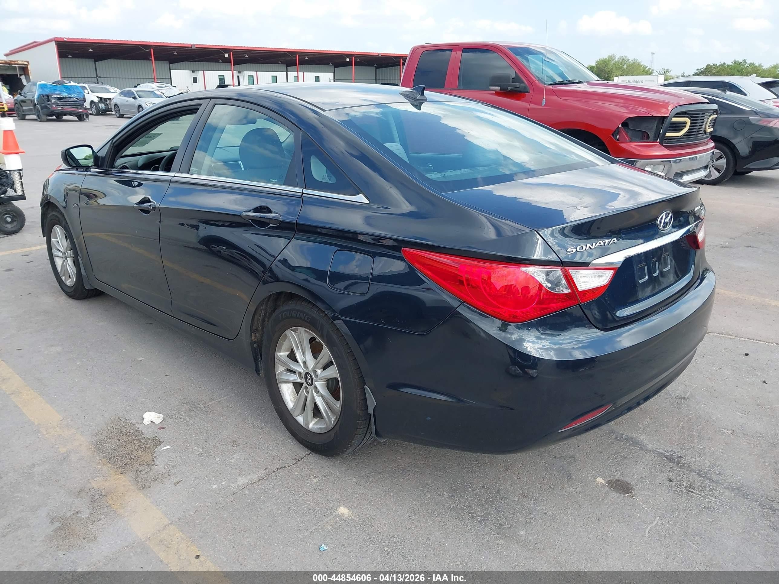 2013 Hyundai Sonata Gls Black vin: 5NPEB4AC3DH647288