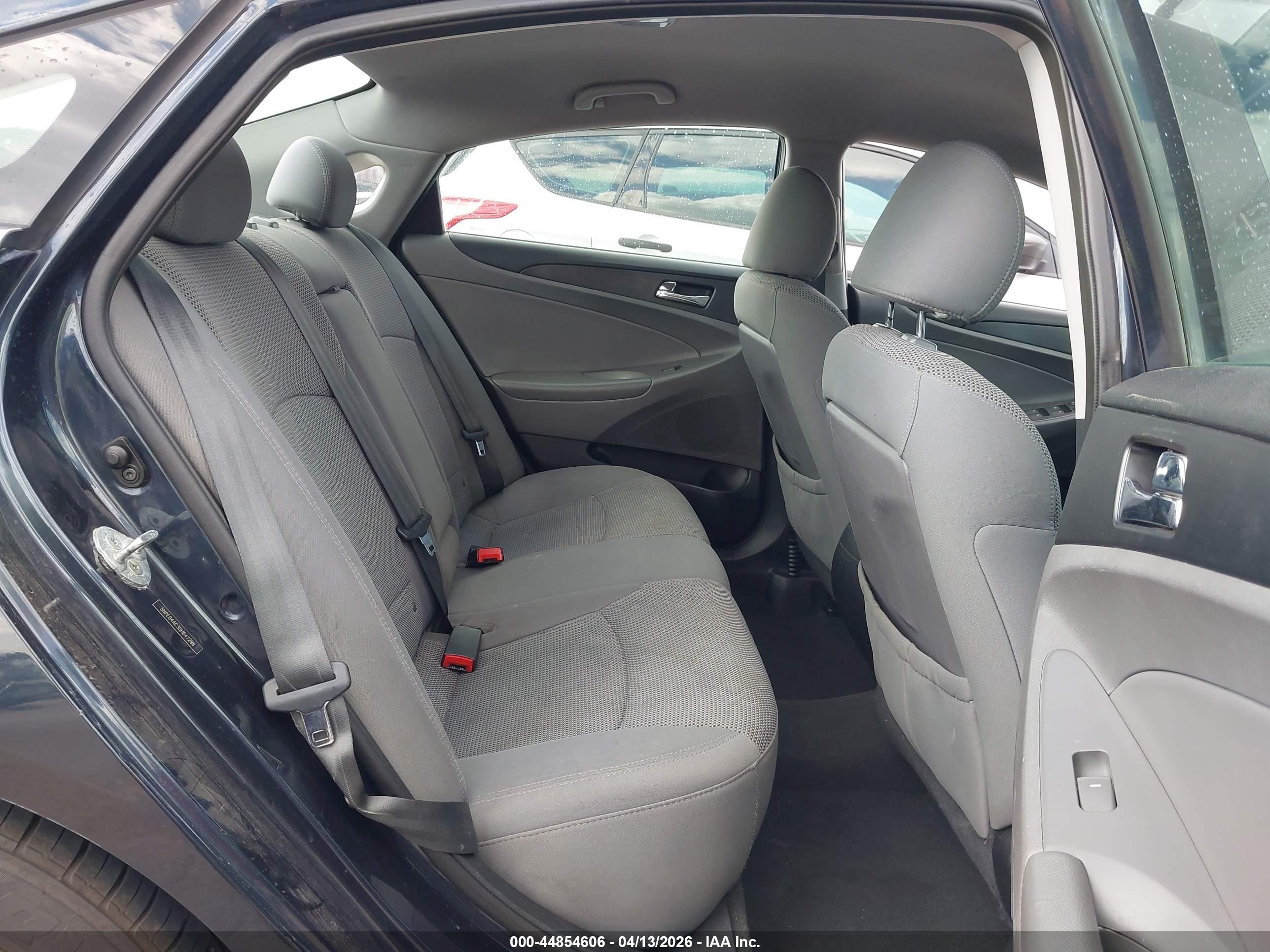 2013 Hyundai Sonata Gls Black vin: 5NPEB4AC3DH647288
