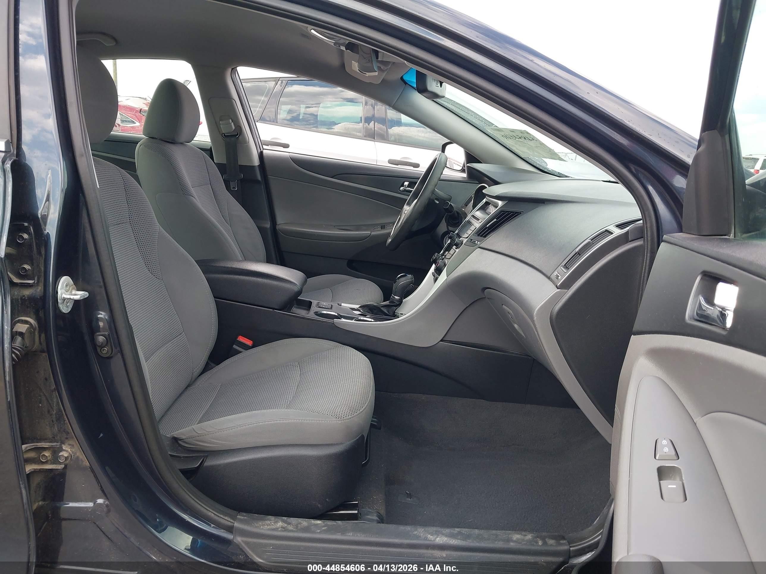 2013 Hyundai Sonata Gls Black vin: 5NPEB4AC3DH647288