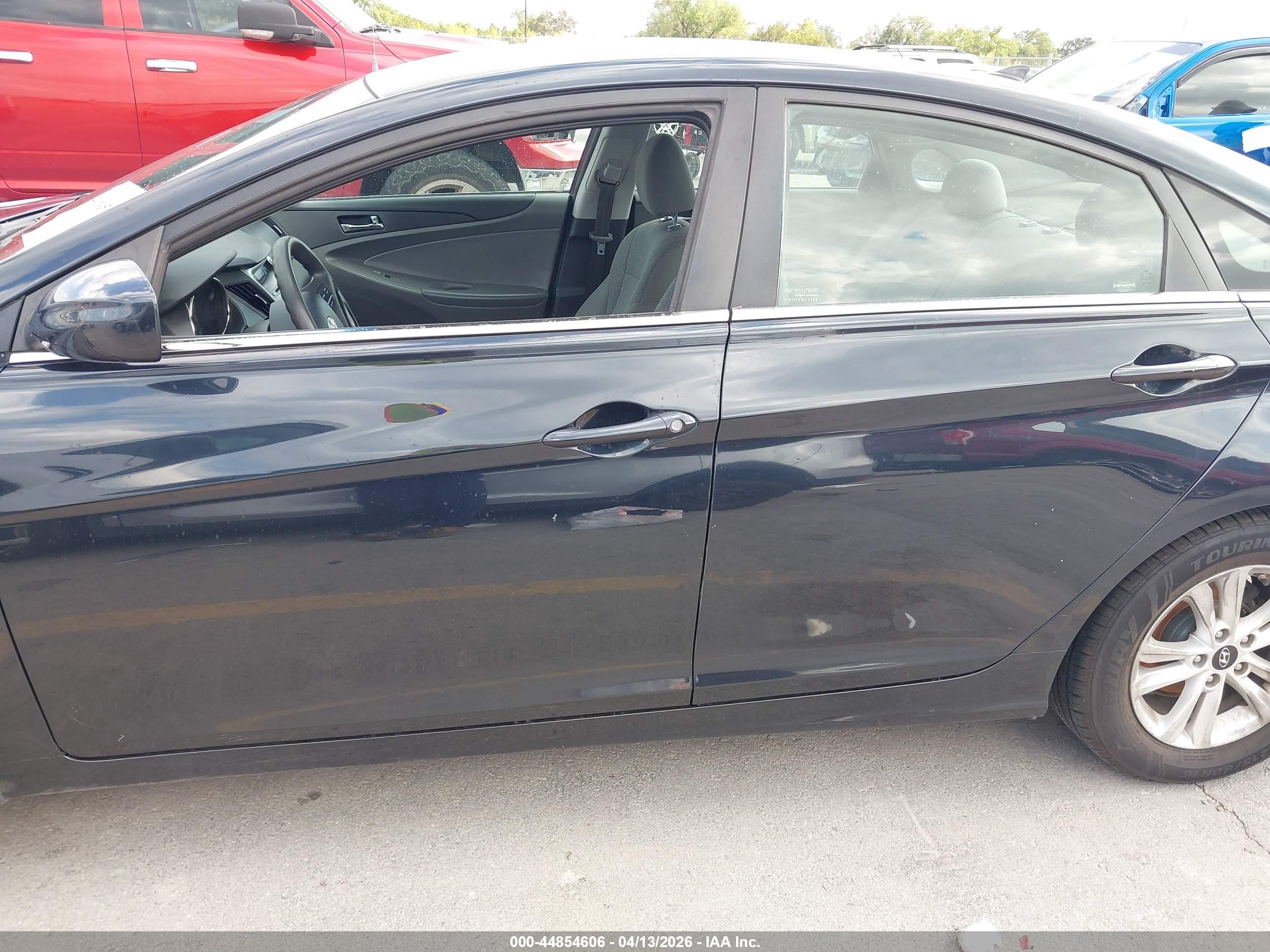 2013 Hyundai Sonata Gls Black vin: 5NPEB4AC3DH647288