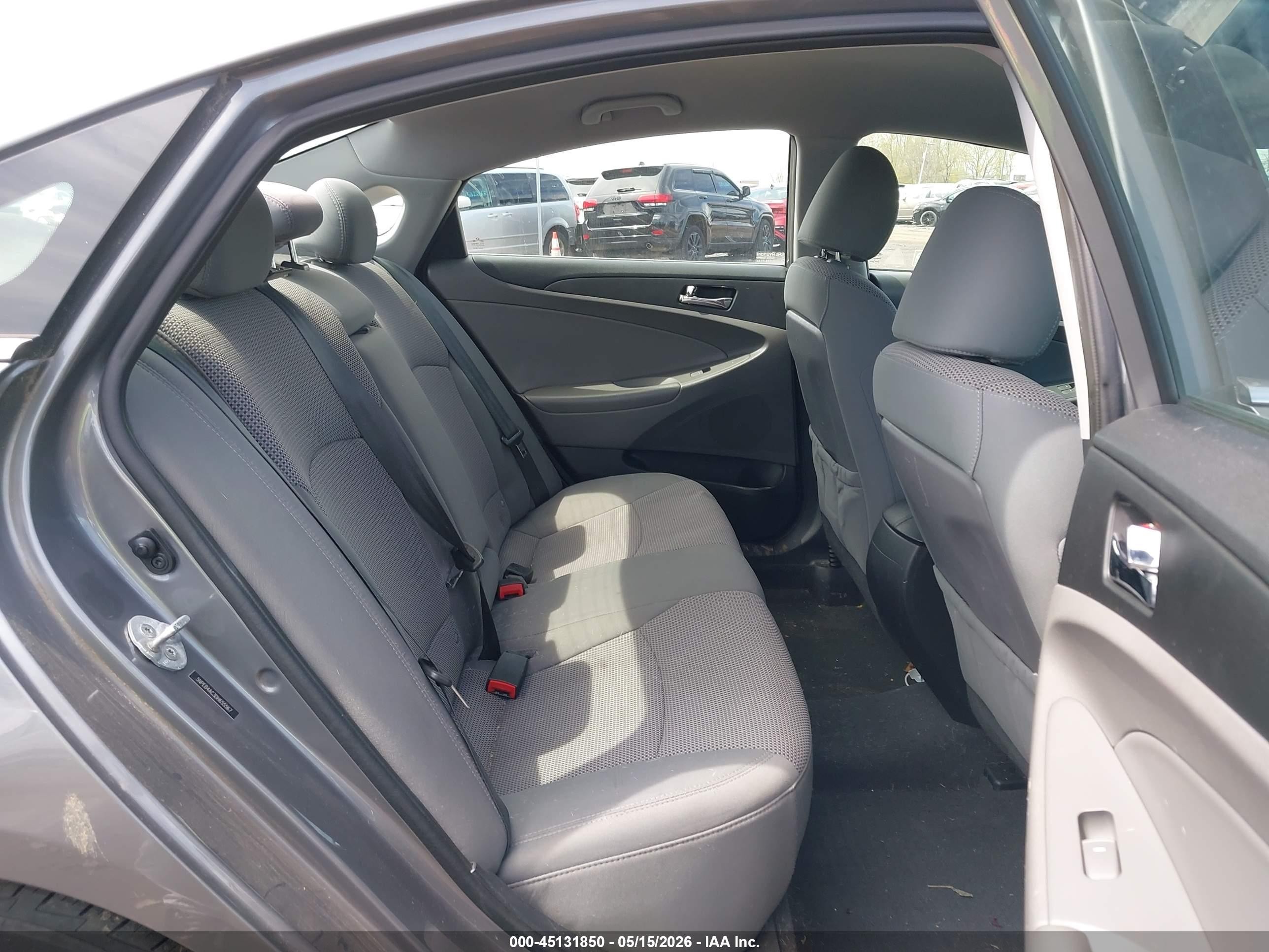 2013 Hyundai Sonata Gls Gray vin: 5NPEB4AC3DH655567