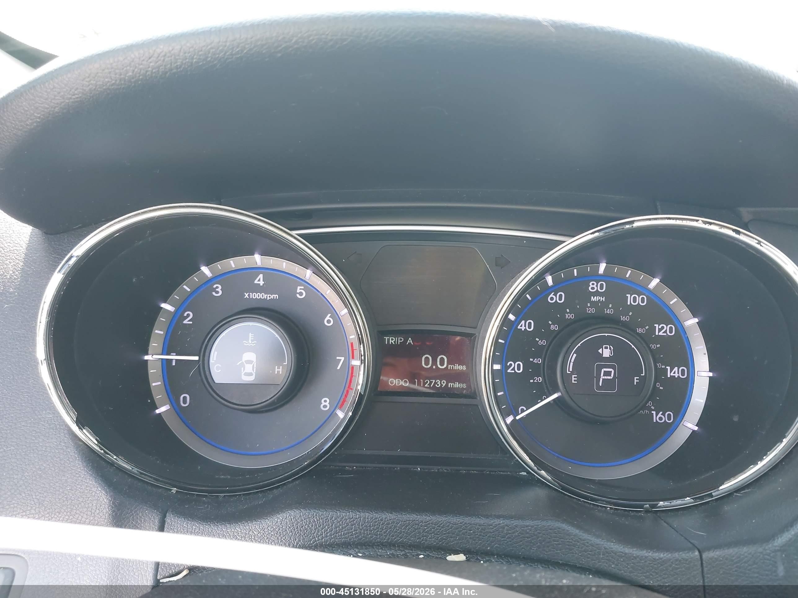2013 Hyundai Sonata Gls Gray vin: 5NPEB4AC3DH655567