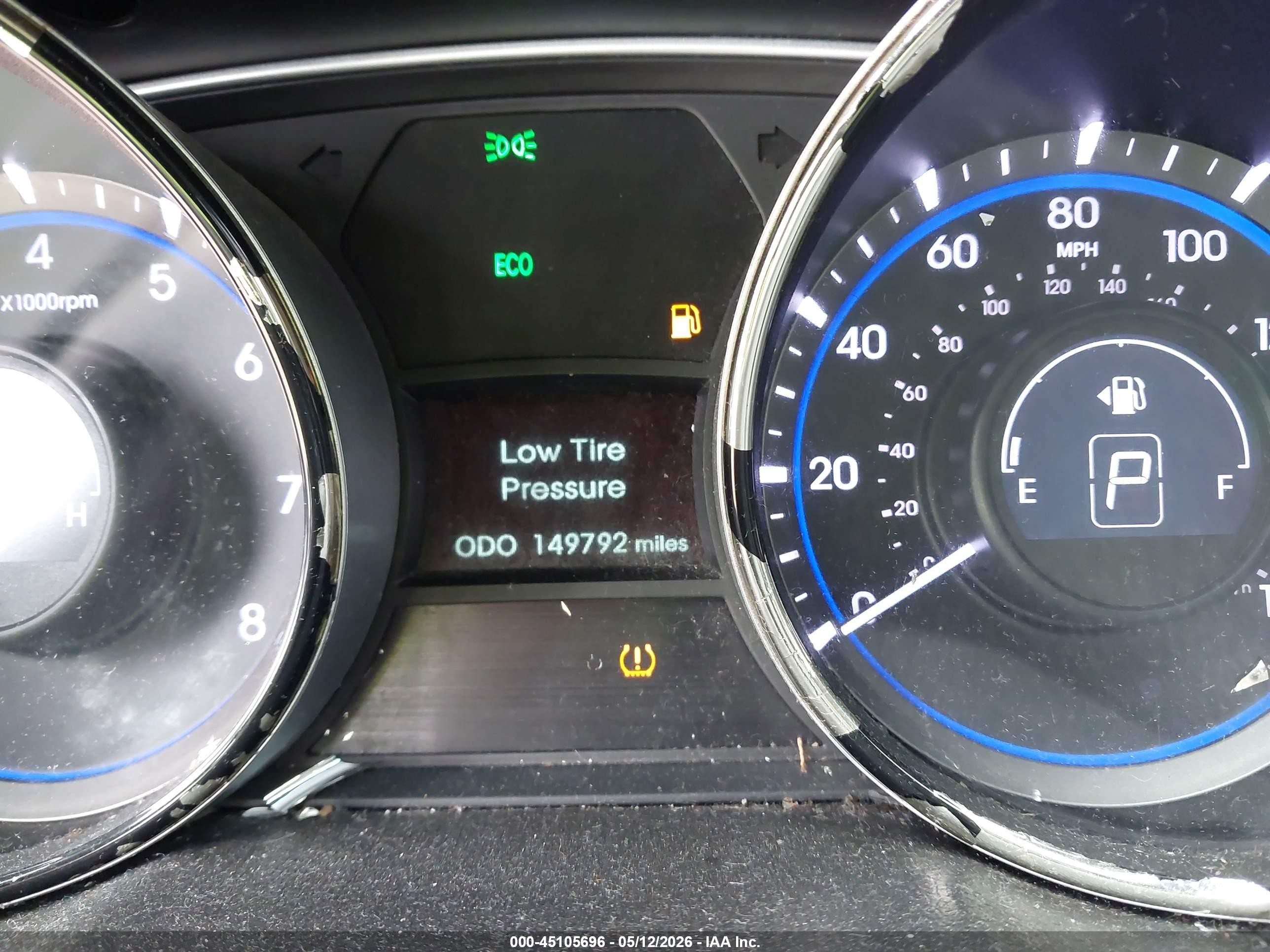 2013 Hyundai Sonata Gls Black vin: 5NPEB4AC3DH686981