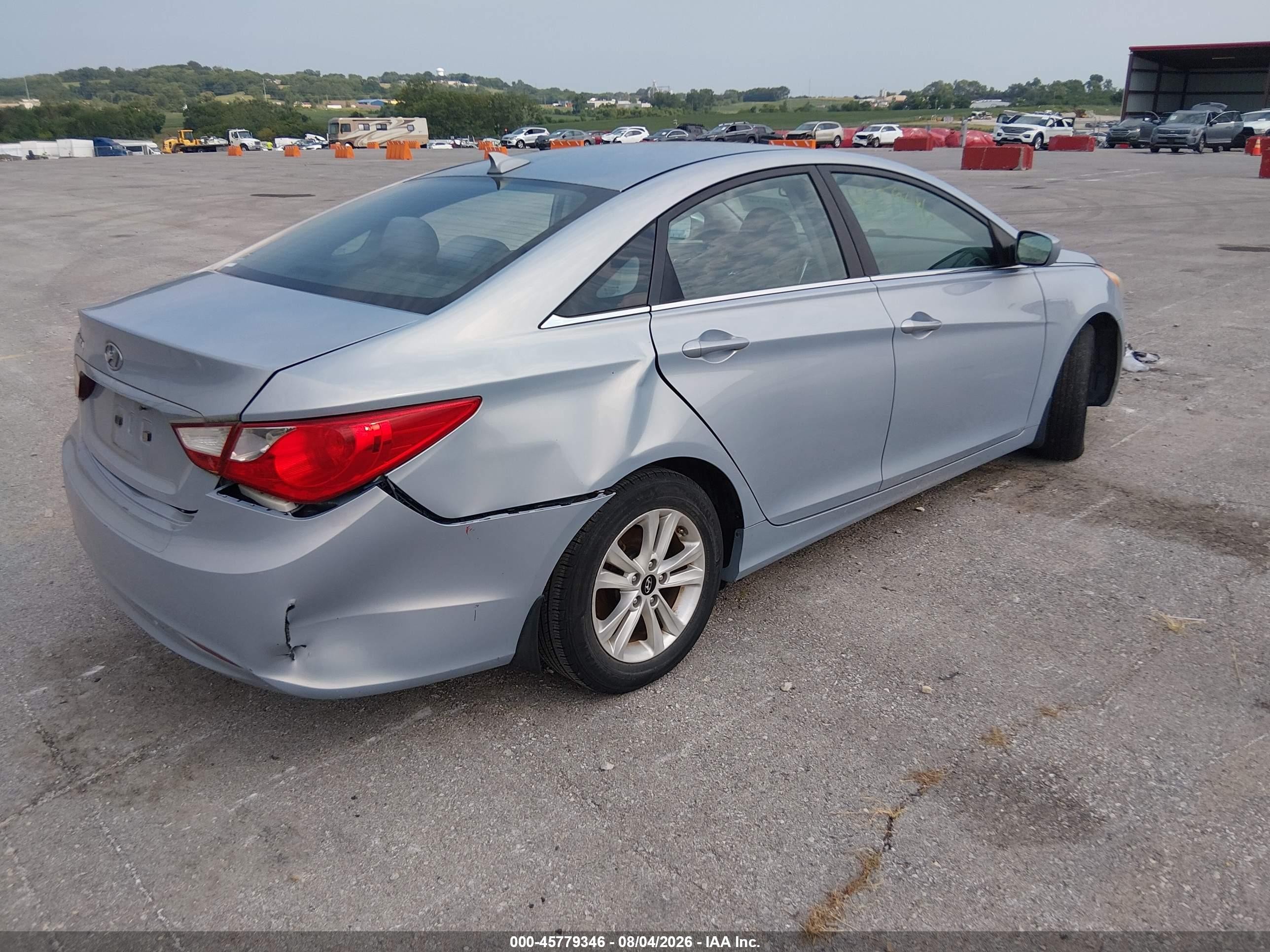2013 Hyundai Sonata Gls Blue vin: 5NPEB4AC3DH693008