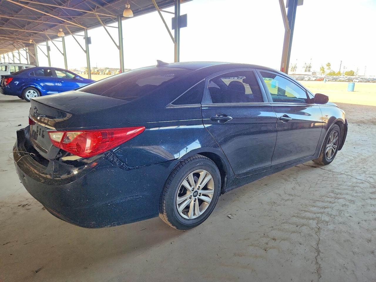 2013 Hyundai Sonata Gls Black vin: 5NPEB4AC3DH700300