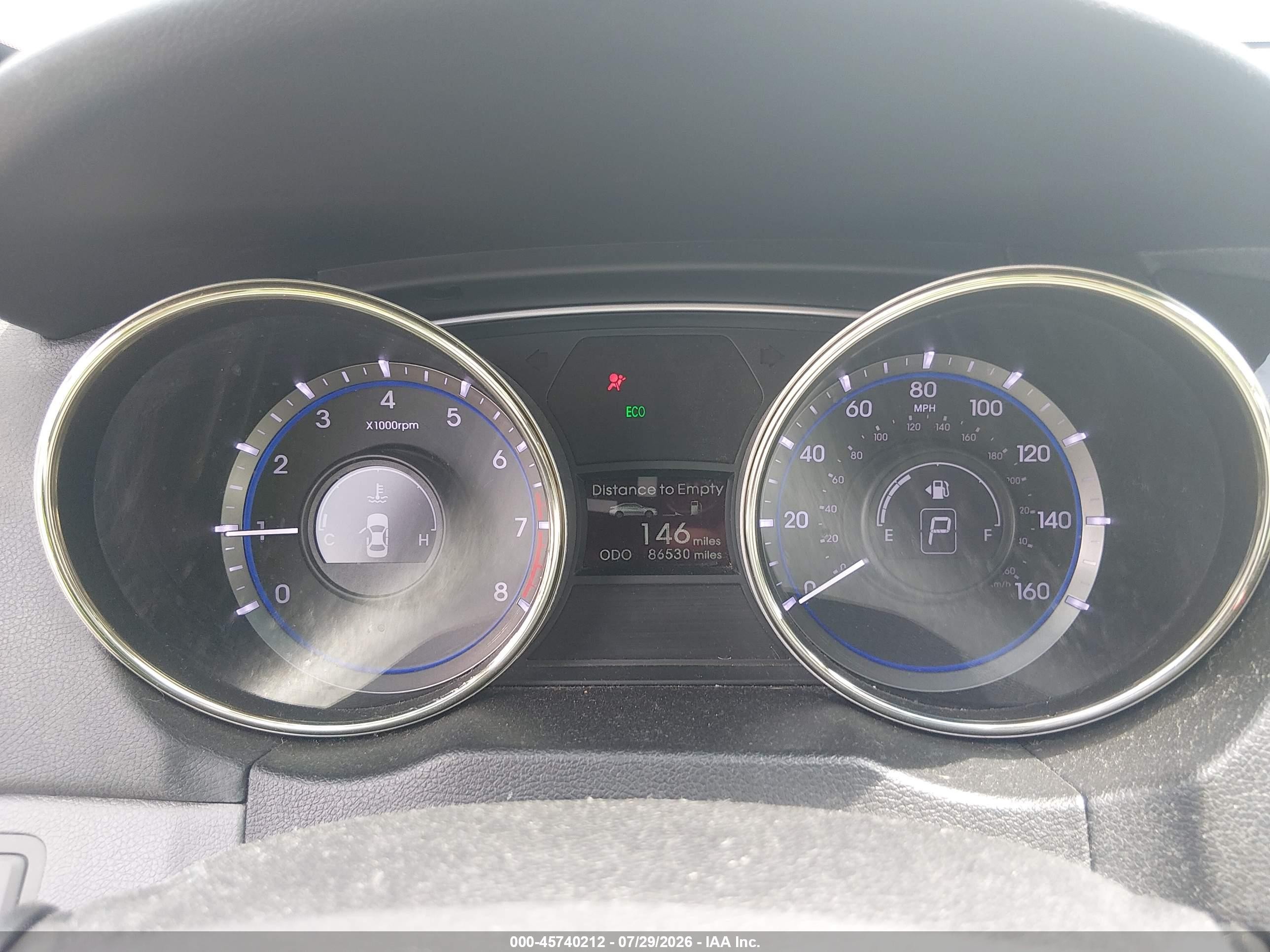 2013 Hyundai Sonata Gls Gray vin: 5NPEB4AC3DH704671