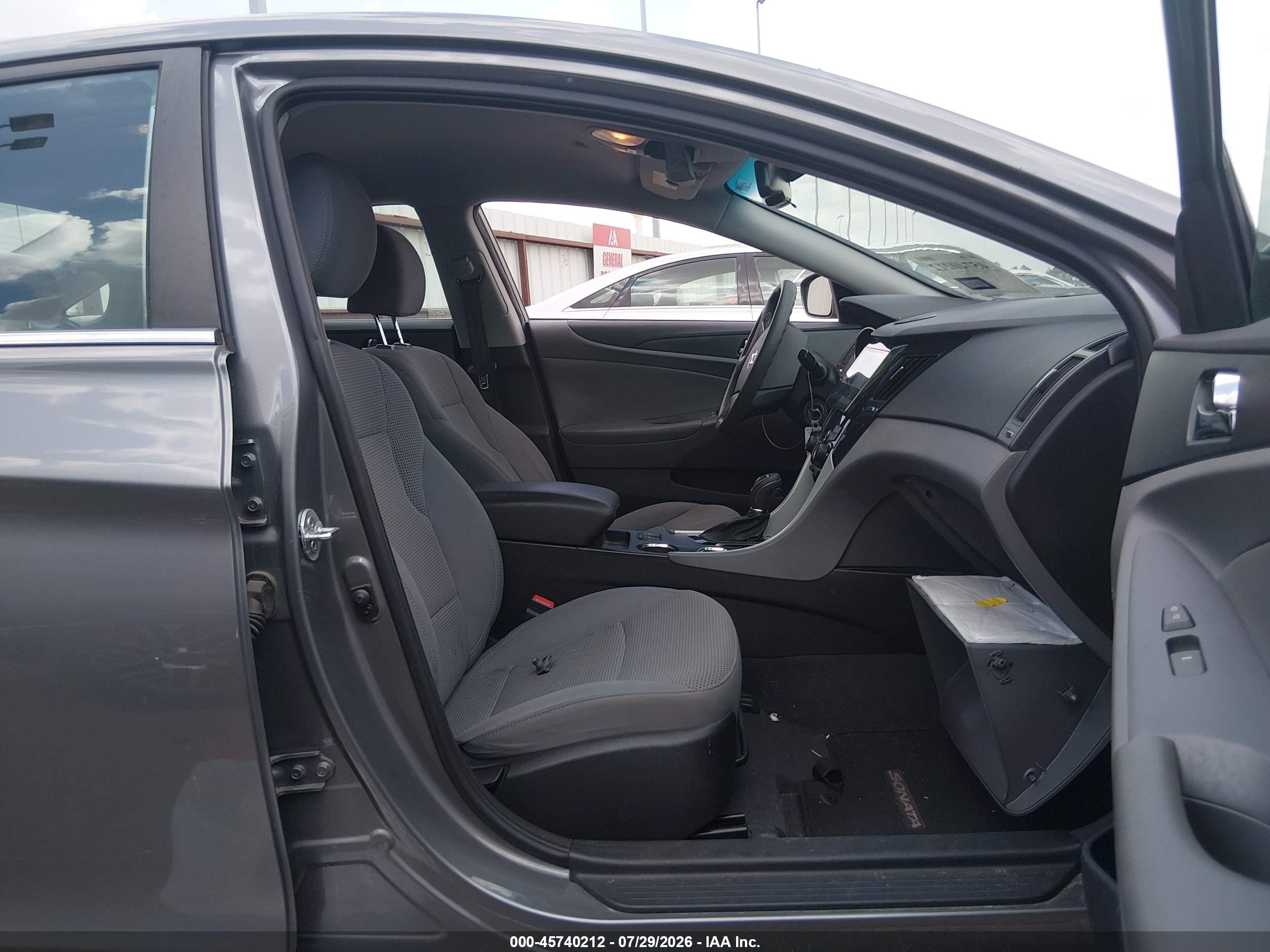 2013 Hyundai Sonata Gls Gray vin: 5NPEB4AC3DH704671