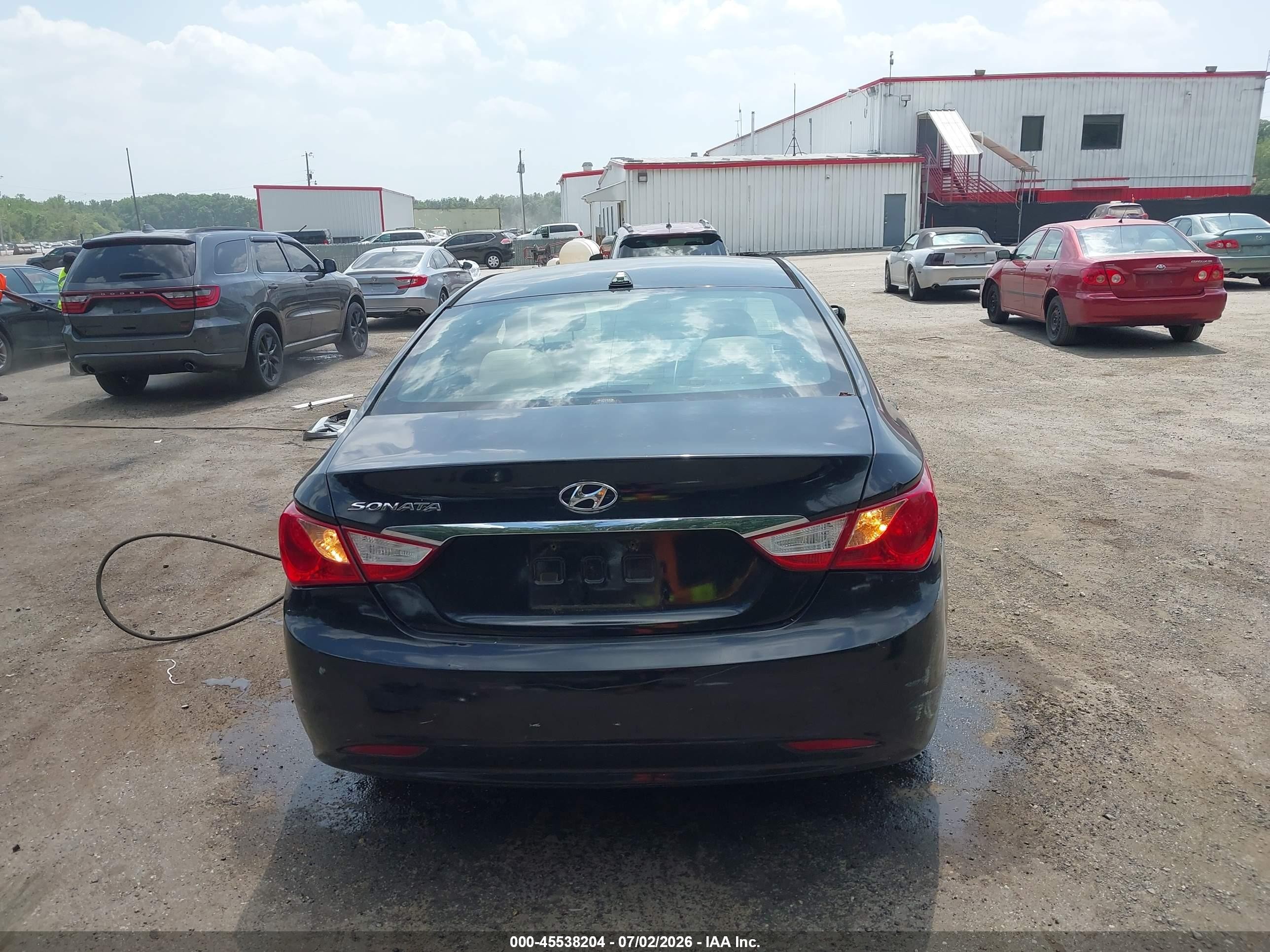 2013 Hyundai Sonata Gls Black vin: 5NPEB4AC3DH704816