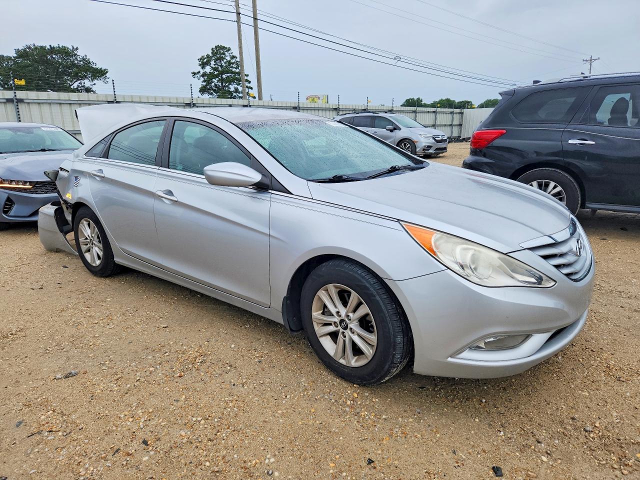 2013 Hyundai Sonata Gls Silver vin: 5NPEB4AC3DH705285