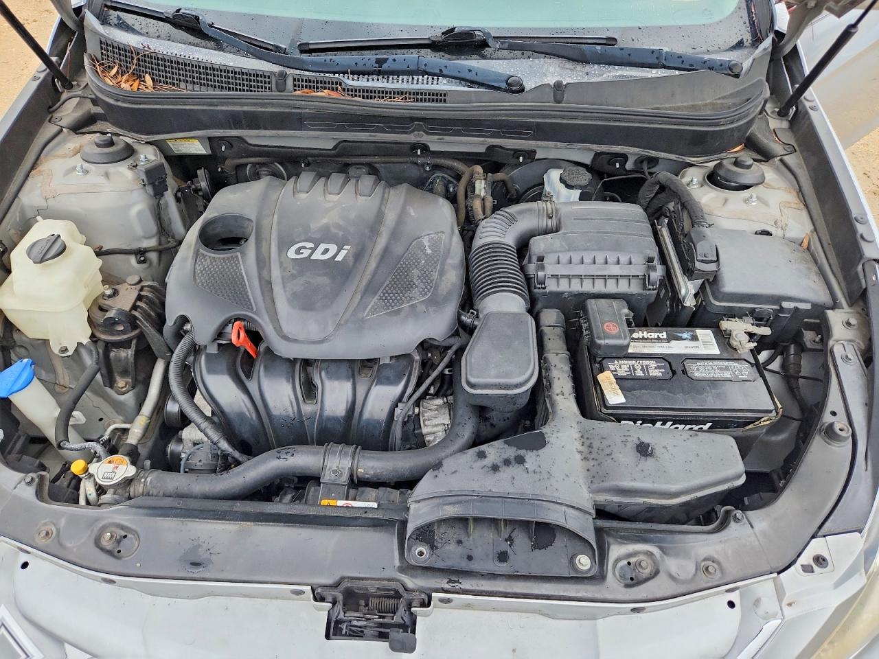 2013 Hyundai Sonata Gls Silver vin: 5NPEB4AC3DH705285