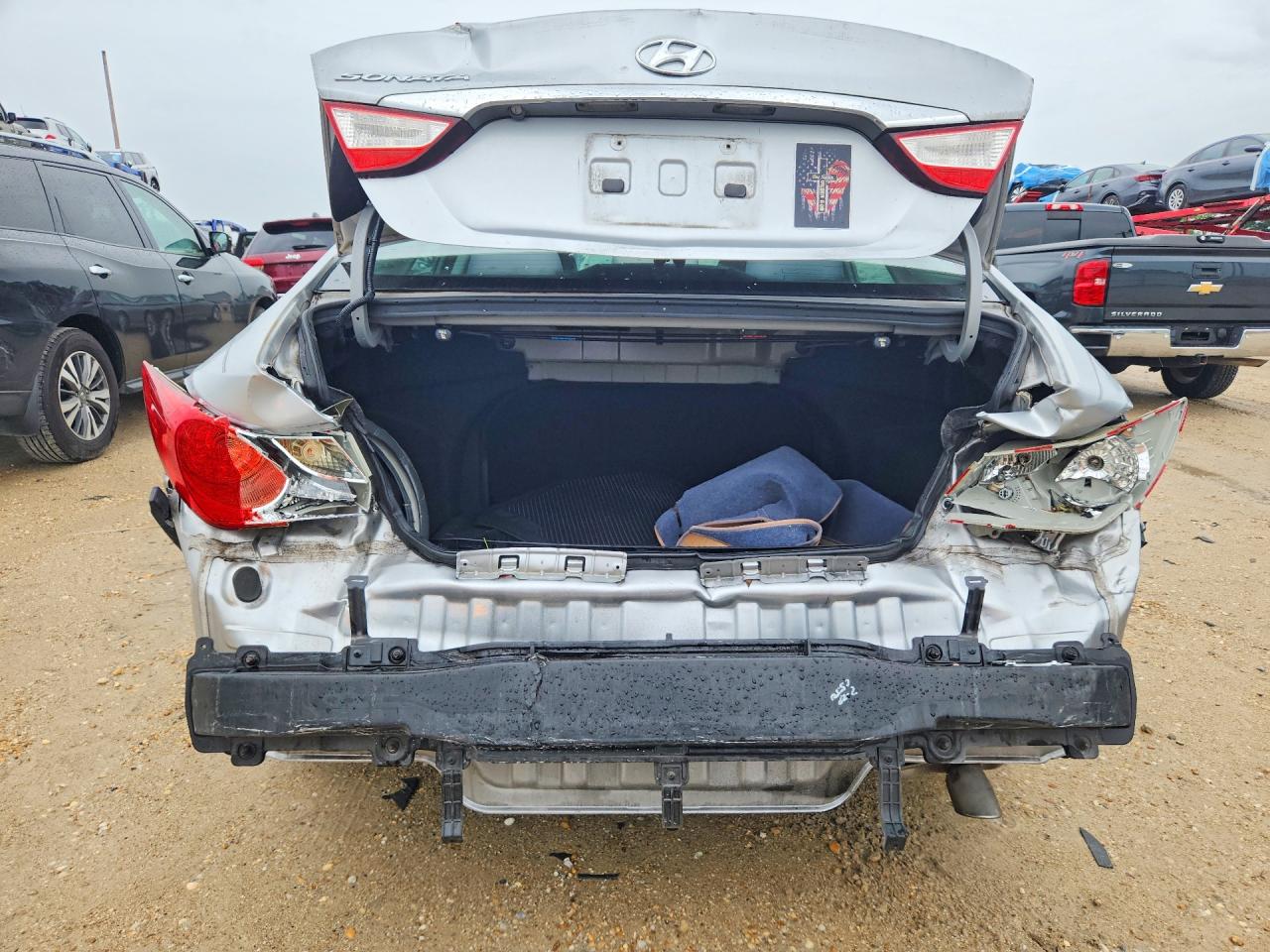 2013 Hyundai Sonata Gls Silver vin: 5NPEB4AC3DH705285