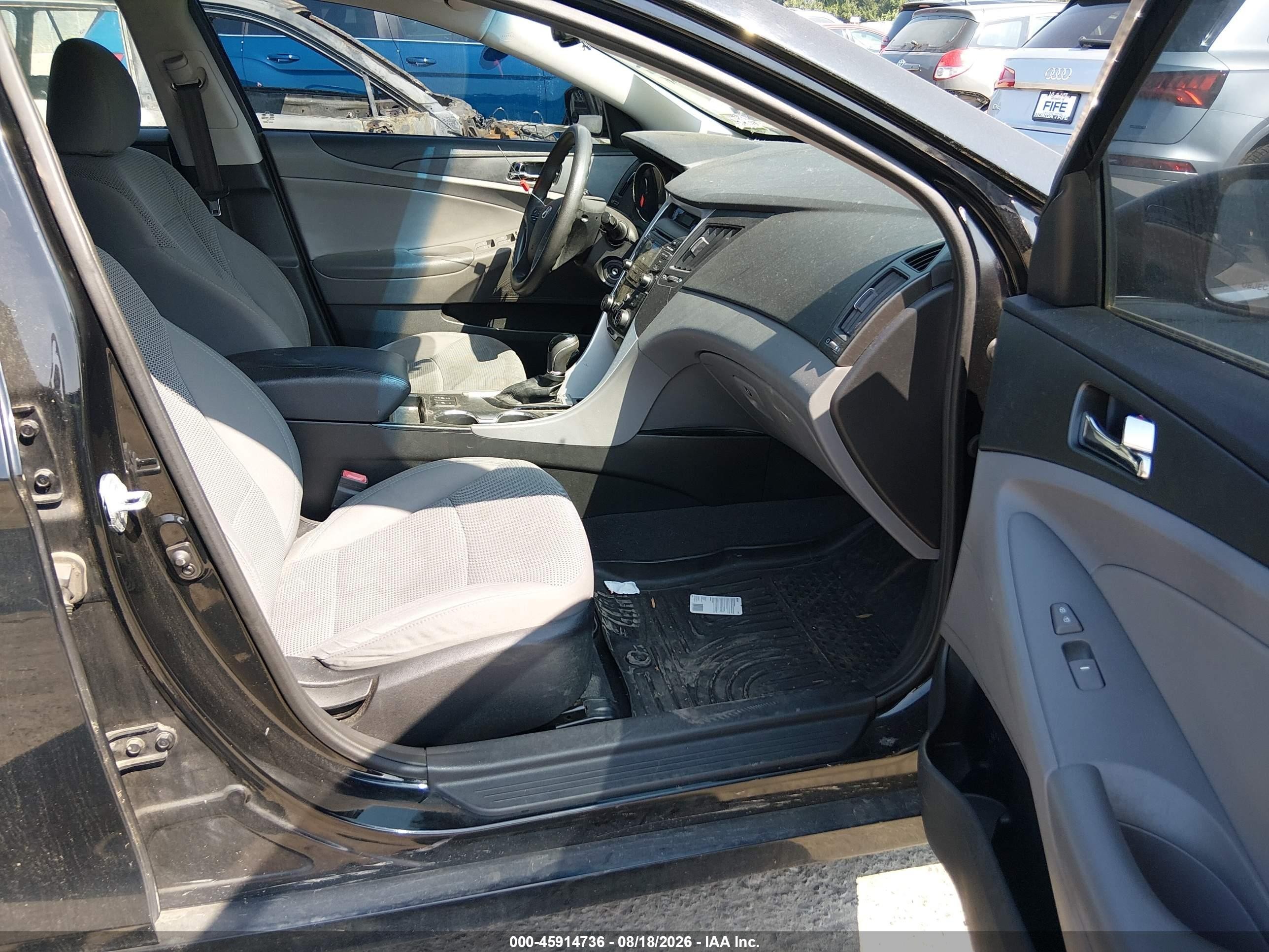 2013 Hyundai Sonata Gls Black vin: 5NPEB4AC3DH711409