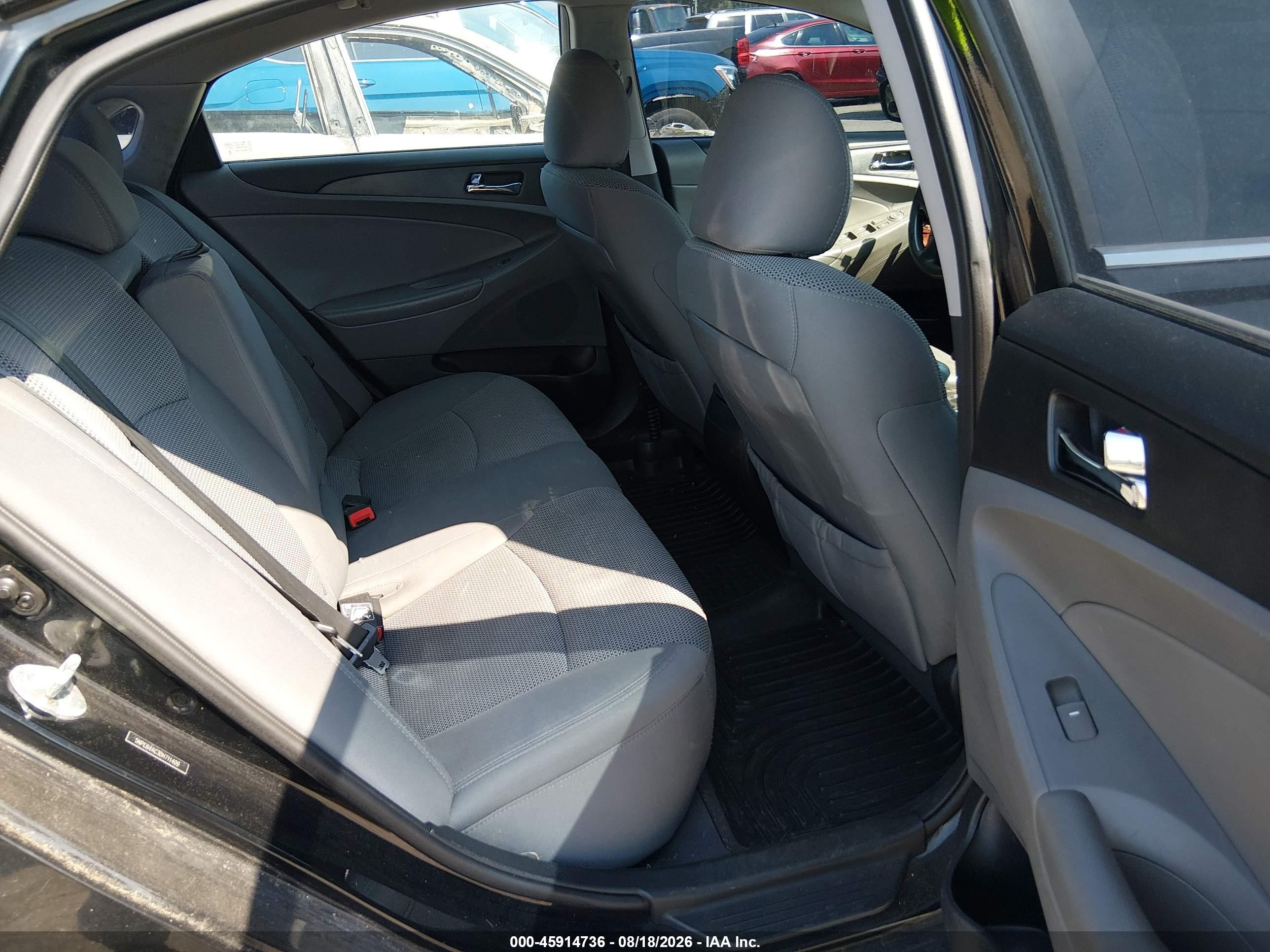 2013 Hyundai Sonata Gls Black vin: 5NPEB4AC3DH711409
