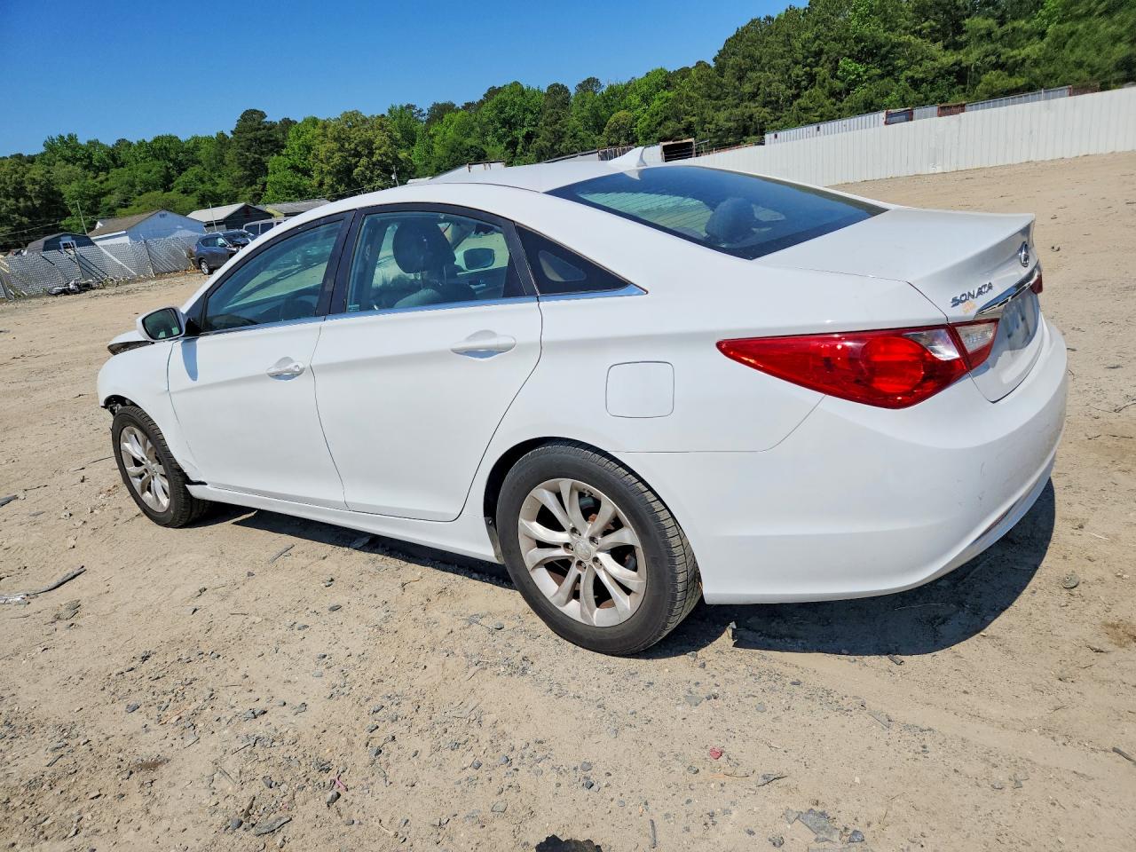 2013 Hyundai Sonata Gls White vin: 5NPEB4AC3DH712351