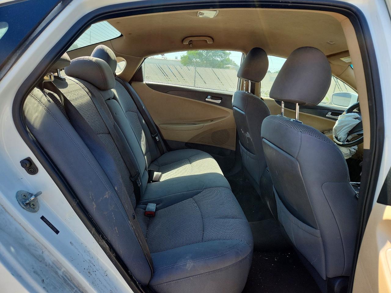 2013 Hyundai Sonata Gls White vin: 5NPEB4AC3DH712351
