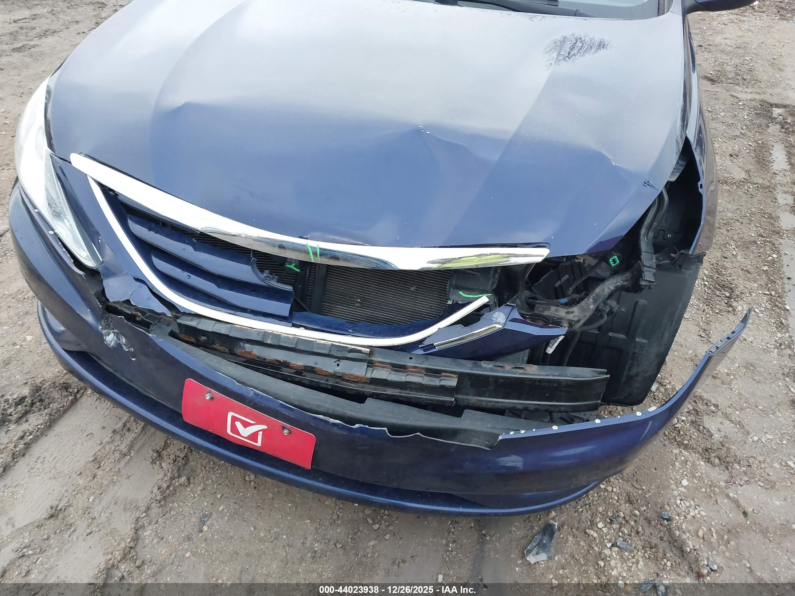 2013 Hyundai Sonata Gls Blue vin: 5NPEB4AC3DH720675