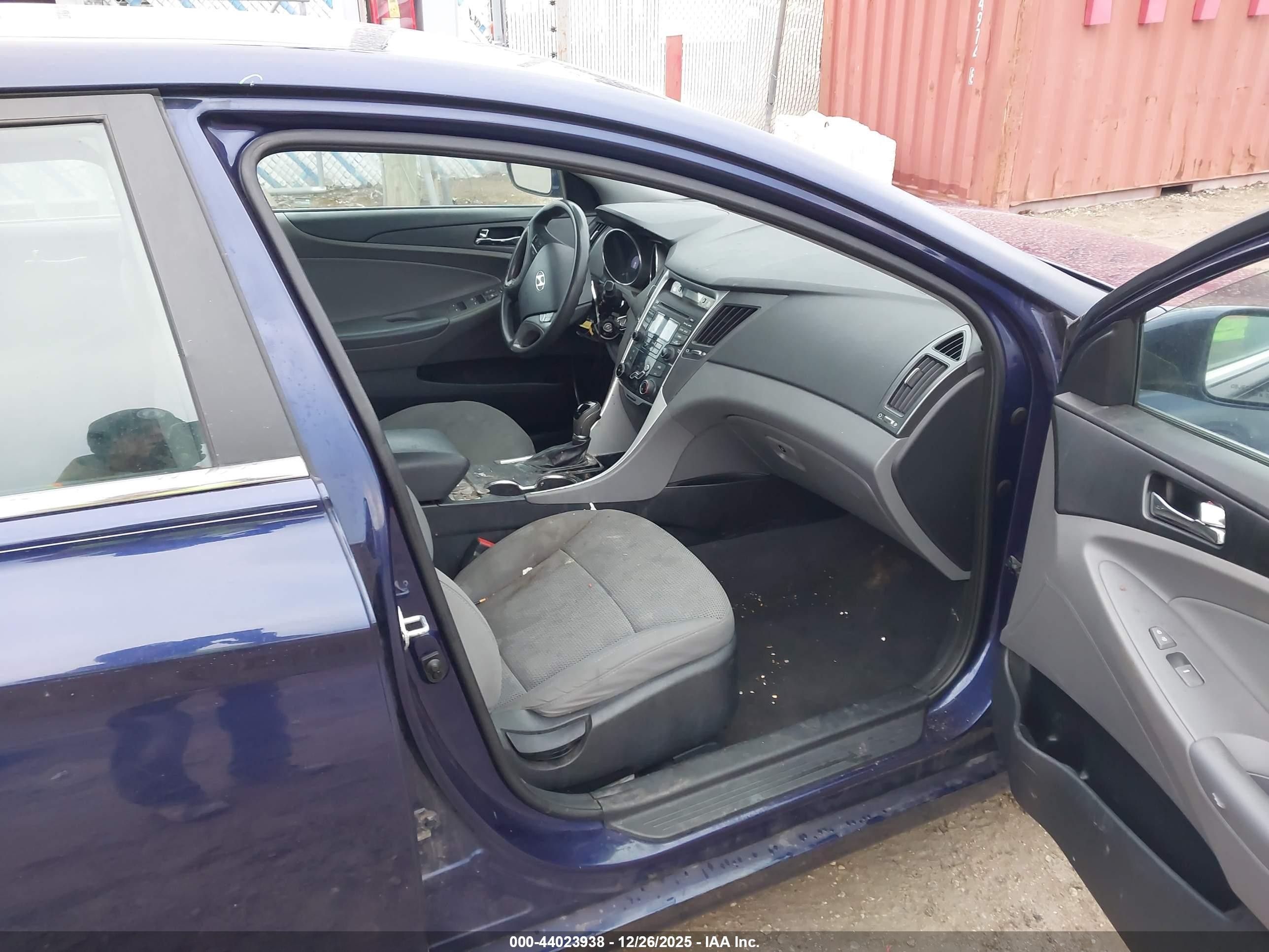 2013 Hyundai Sonata Gls Blue vin: 5NPEB4AC3DH720675