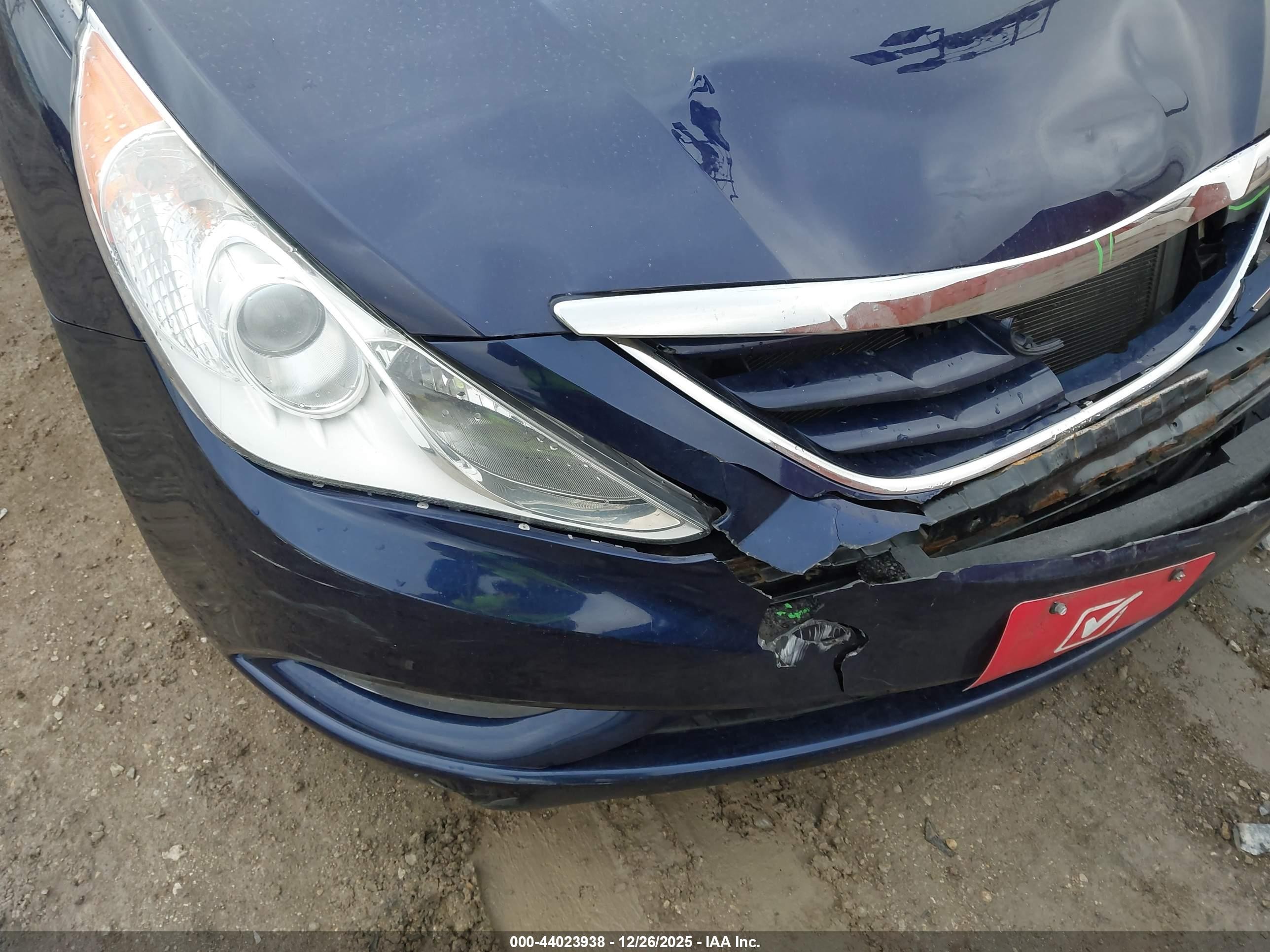 2013 Hyundai Sonata Gls Blue vin: 5NPEB4AC3DH720675