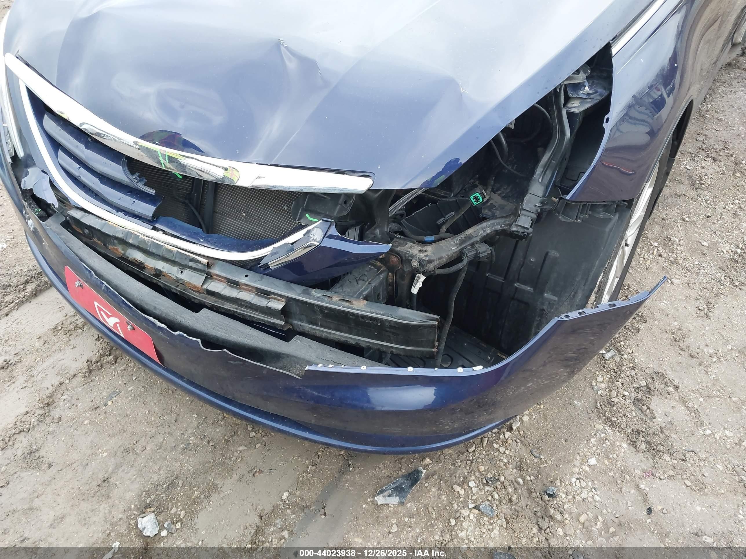 2013 Hyundai Sonata Gls Blue vin: 5NPEB4AC3DH720675