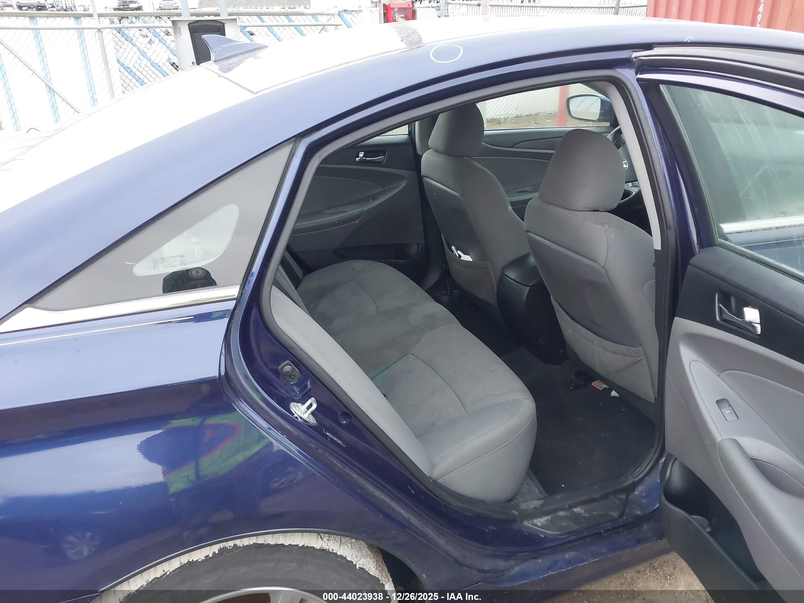 2013 Hyundai Sonata Gls Blue vin: 5NPEB4AC3DH720675