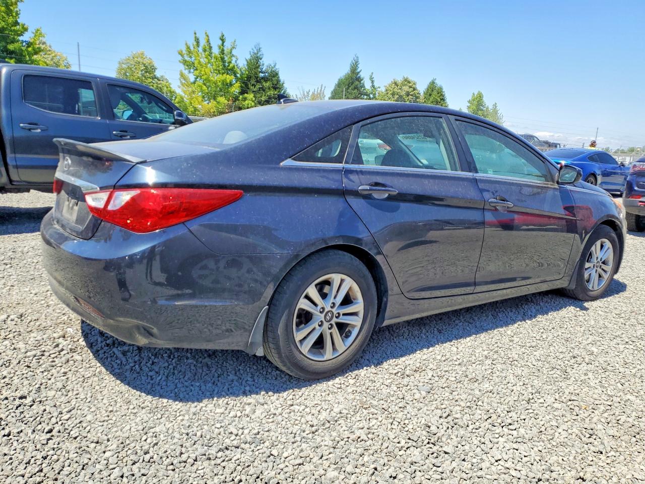 2013 Hyundai Sonata Gls Black vin: 5NPEB4AC3DH720952