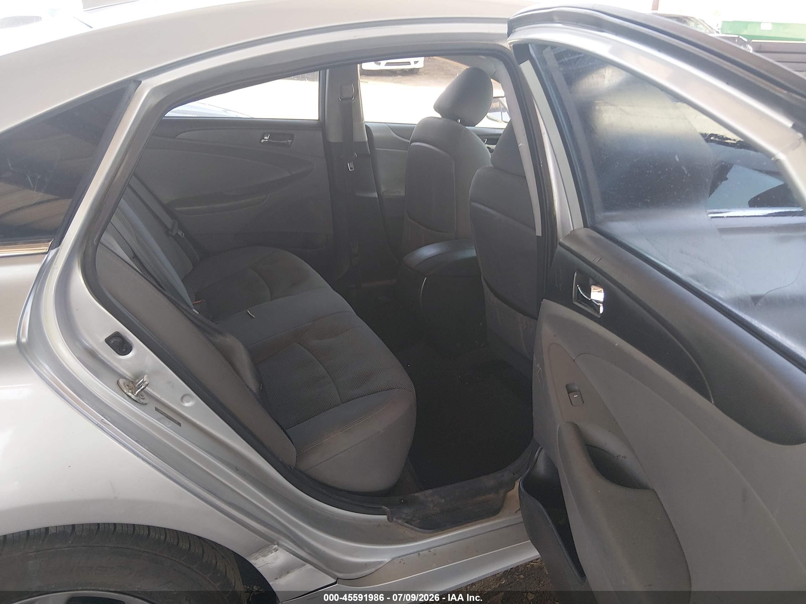 2013 Hyundai Sonata Gls Silver vin: 5NPEB4AC3DH722281