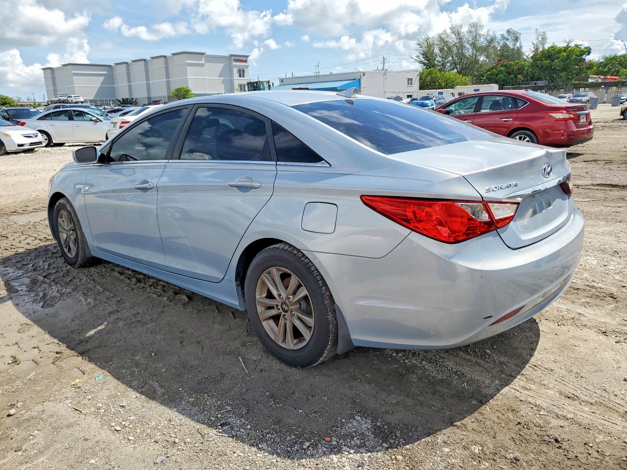 2013 Hyundai Sonata Gls Серый vin: 5NPEB4AC3DH722586