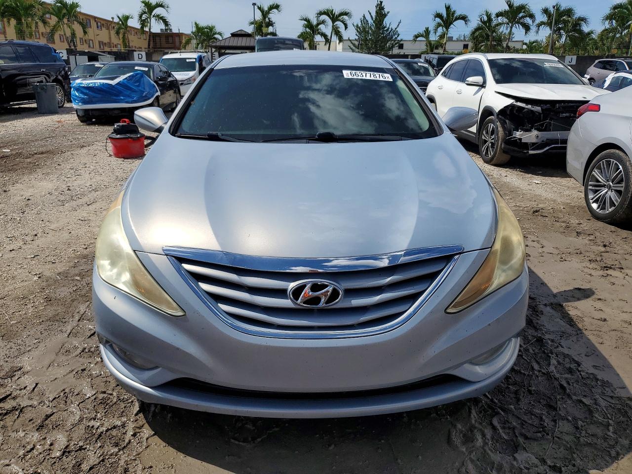 2013 Hyundai Sonata Gls Серый vin: 5NPEB4AC3DH722586