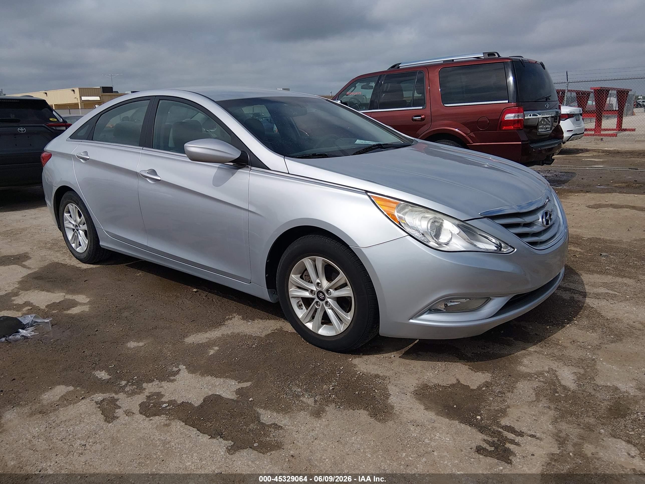 2013 Hyundai Sonata Gls Silver vin: 5NPEB4AC3DH723348