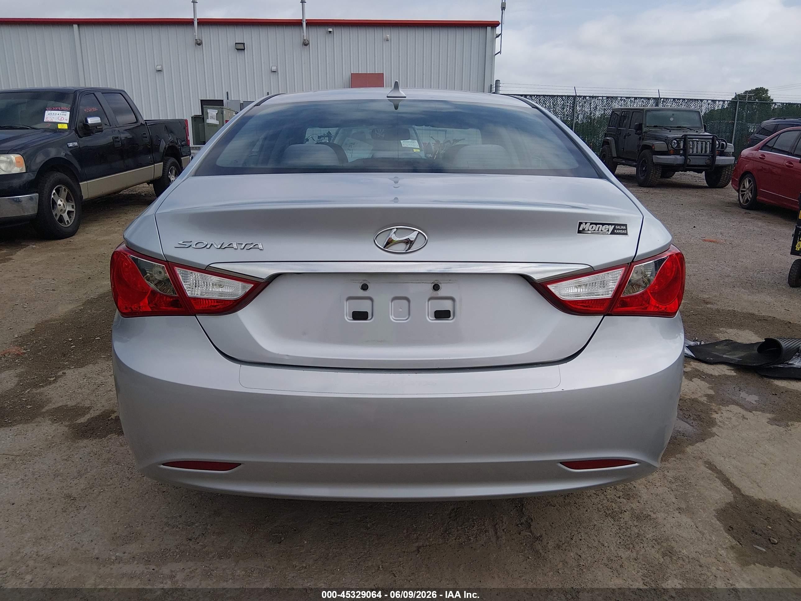 2013 Hyundai Sonata Gls Silver vin: 5NPEB4AC3DH723348