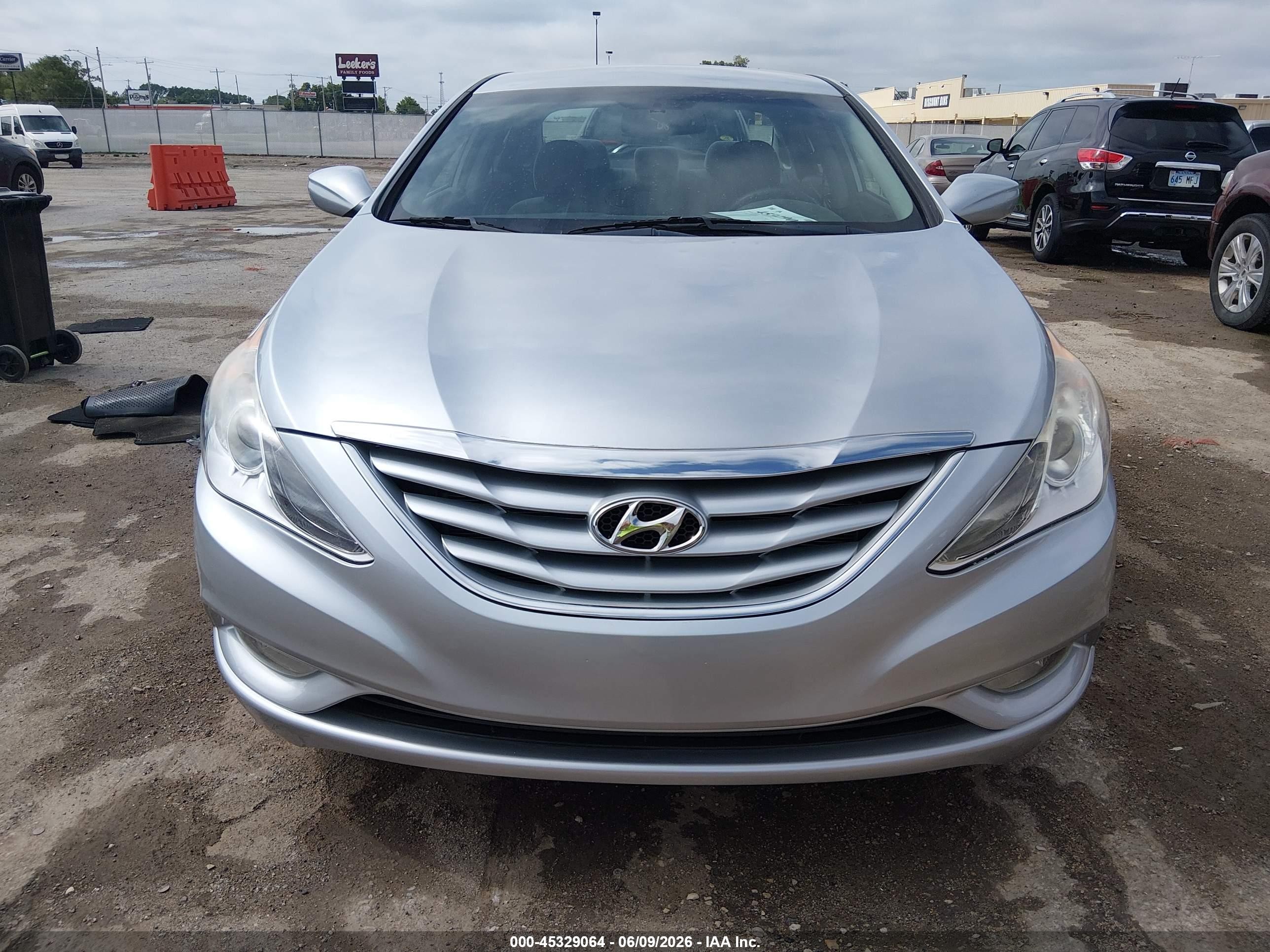 2013 Hyundai Sonata Gls Silver vin: 5NPEB4AC3DH723348